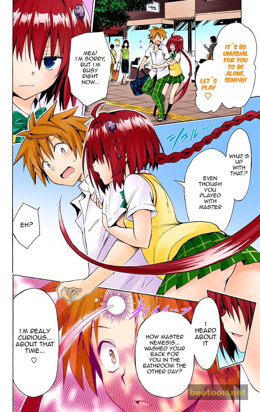 To LOVE-Ru Darkness - Full color Chapter 30 - HolyManga.Net
