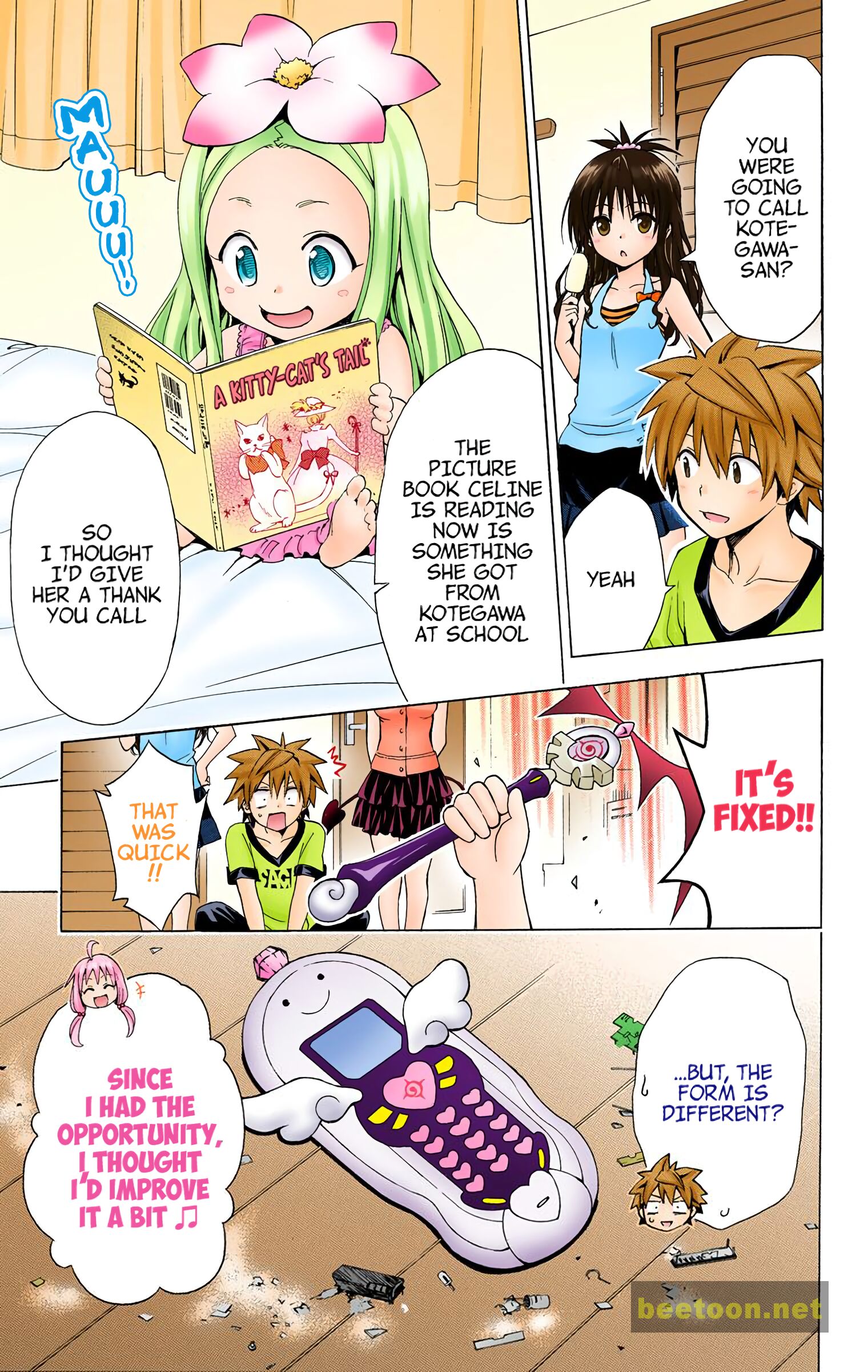 To LOVE-Ru Darkness - Full color Chapter 30 - HolyManga.Net