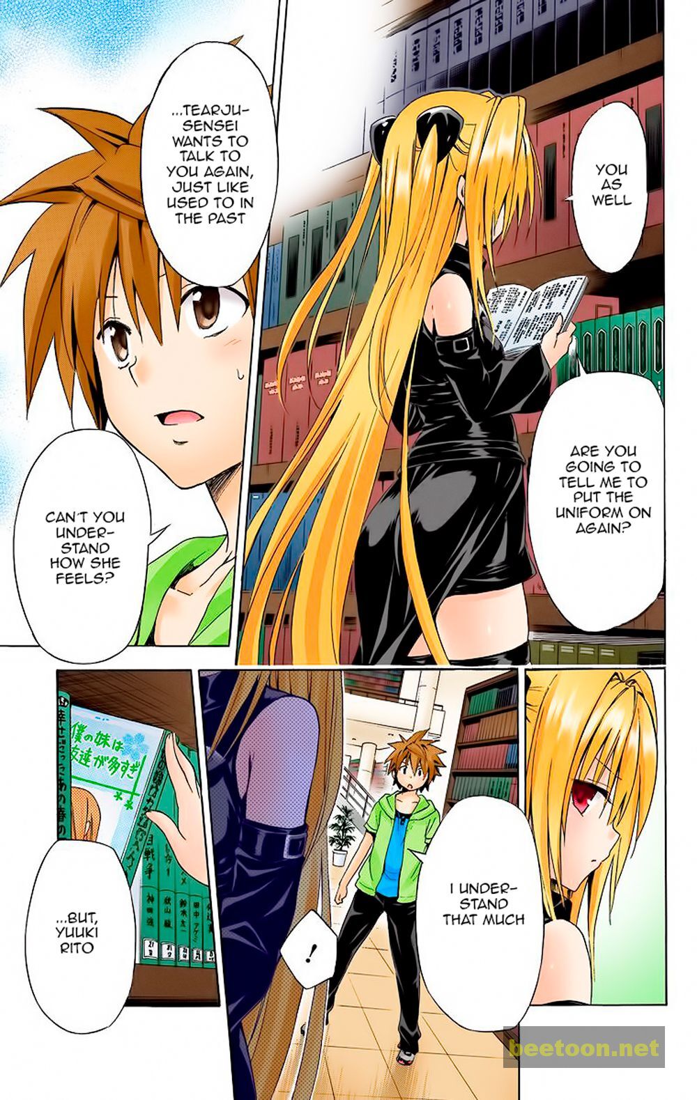 To LOVE-Ru Darkness - Full color Chapter 30 - HolyManga.Net