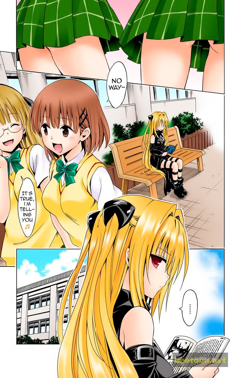 To LOVE-Ru Darkness - Full color Chapter 30 - HolyManga.Net