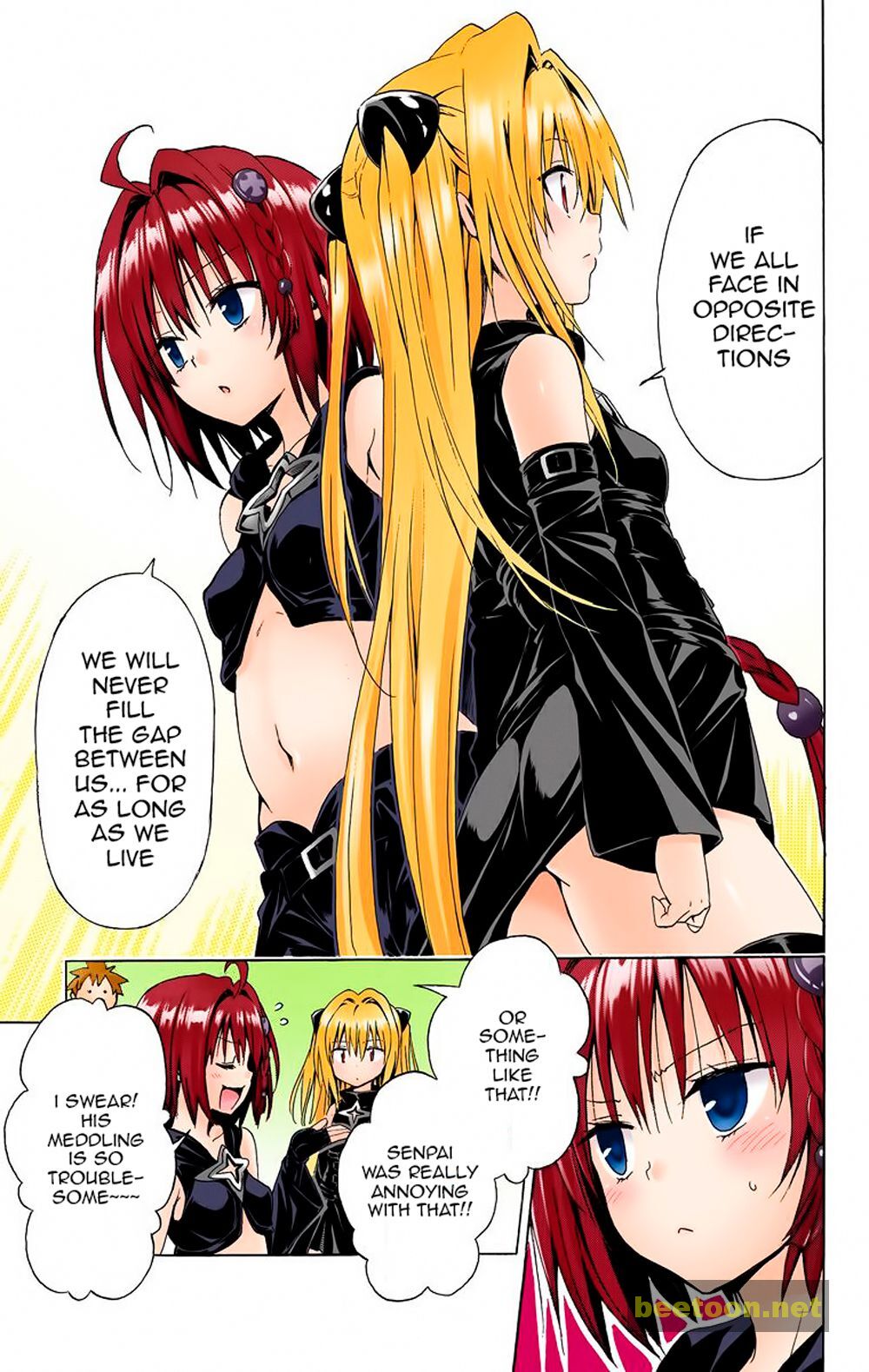 To LOVE-Ru Darkness - Full color Chapter 30 - HolyManga.Net