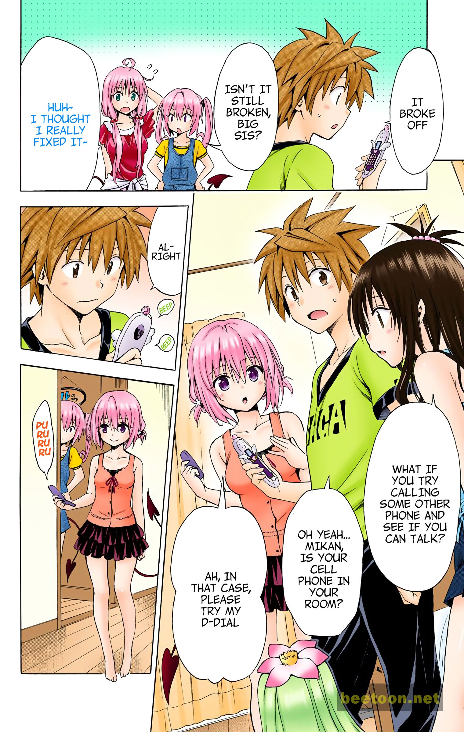 To LOVE-Ru Darkness - Full color Chapter 30 - HolyManga.Net