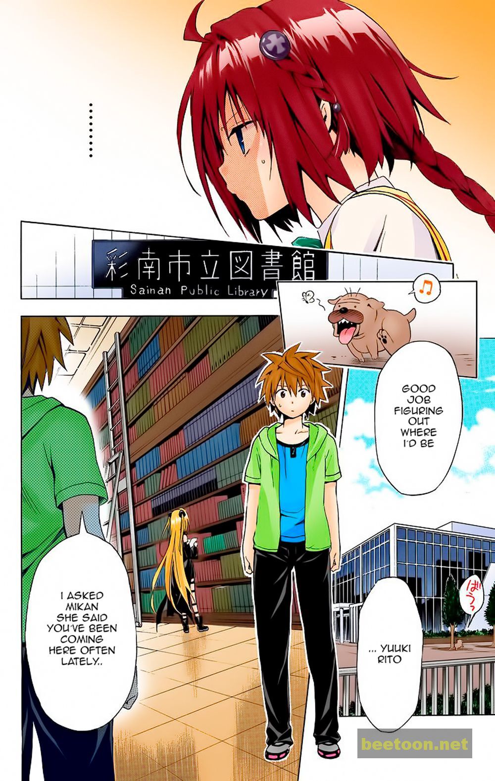To LOVE-Ru Darkness - Full color Chapter 30 - HolyManga.Net