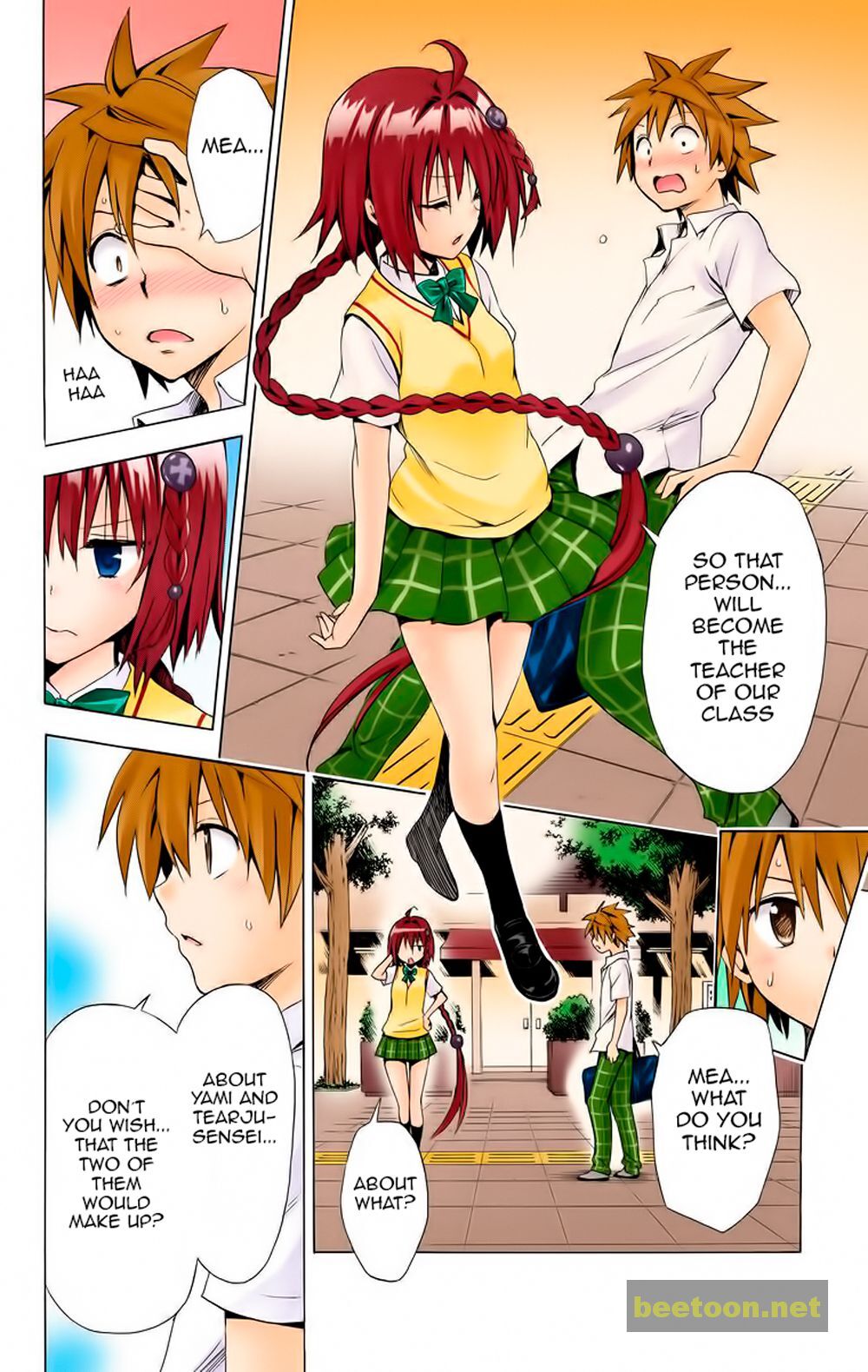 To LOVE-Ru Darkness - Full color Chapter 30 - HolyManga.Net