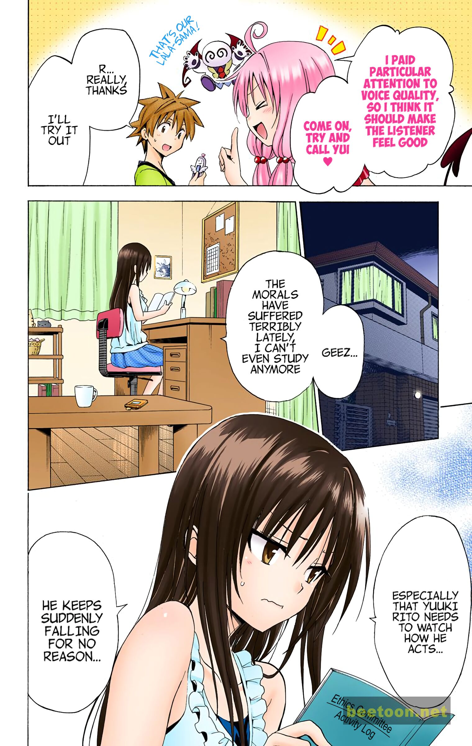 To LOVE-Ru Darkness - Full color Chapter 30 - HolyManga.Net