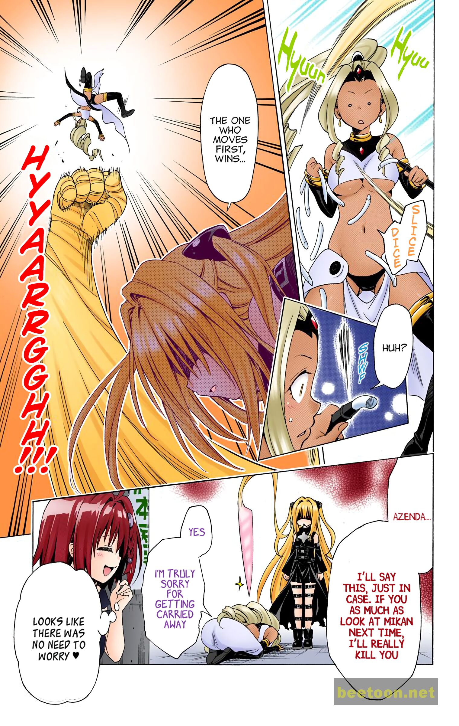To LOVE-Ru Darkness - Full color Chapter 30 - HolyManga.Net