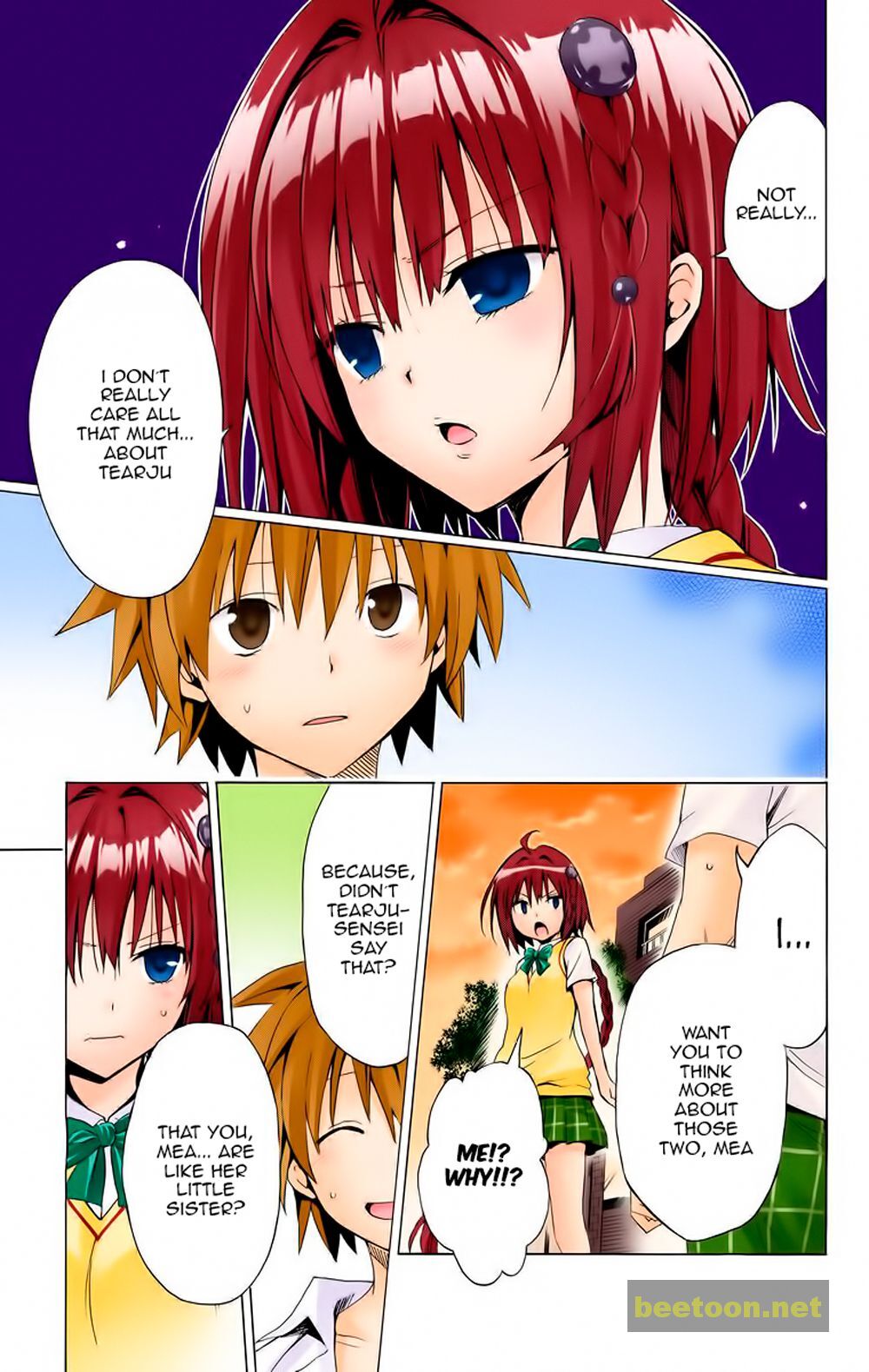 To LOVE-Ru Darkness - Full color Chapter 30 - HolyManga.Net