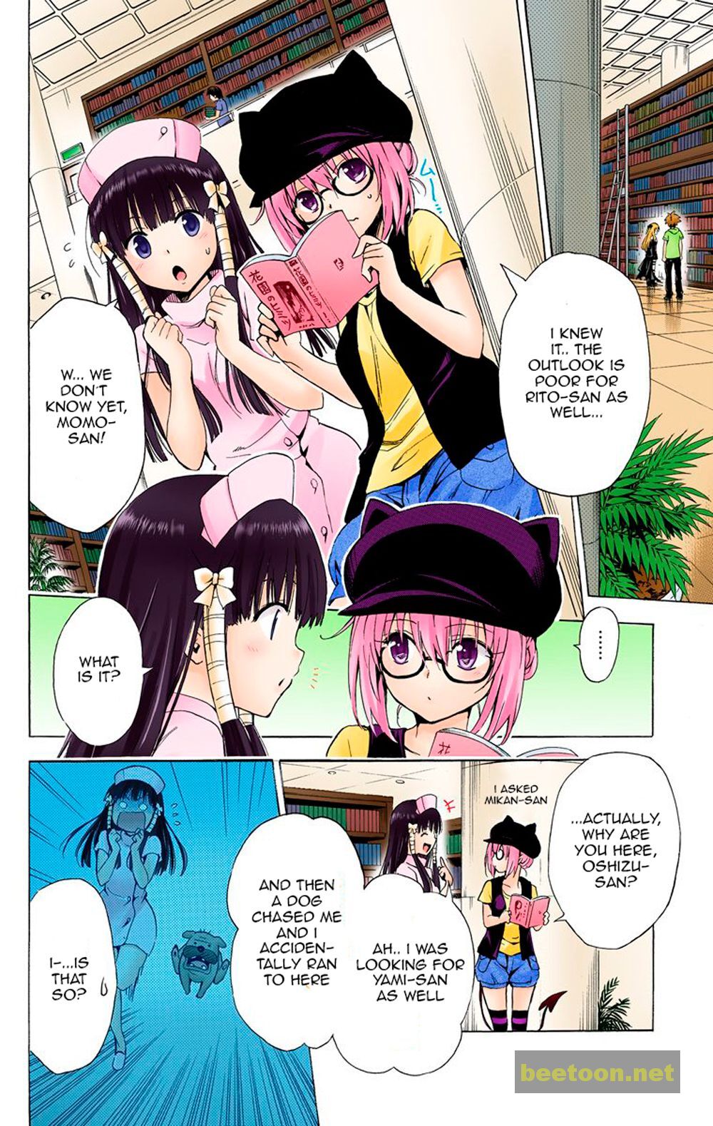 To LOVE-Ru Darkness - Full color Chapter 30 - HolyManga.Net