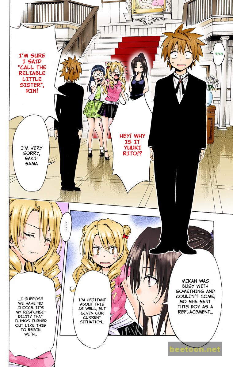 To LOVE-Ru Darkness - Full color Chapter 31 - HolyManga.Net
