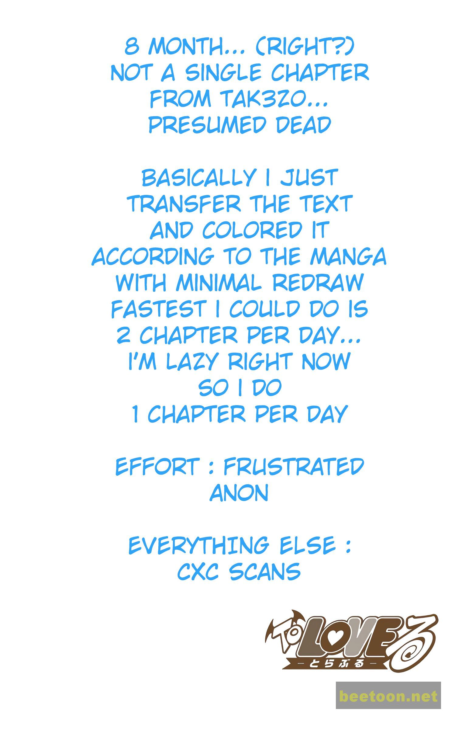 To LOVE-Ru Darkness - Full color Chapter 32 - HolyManga.Net