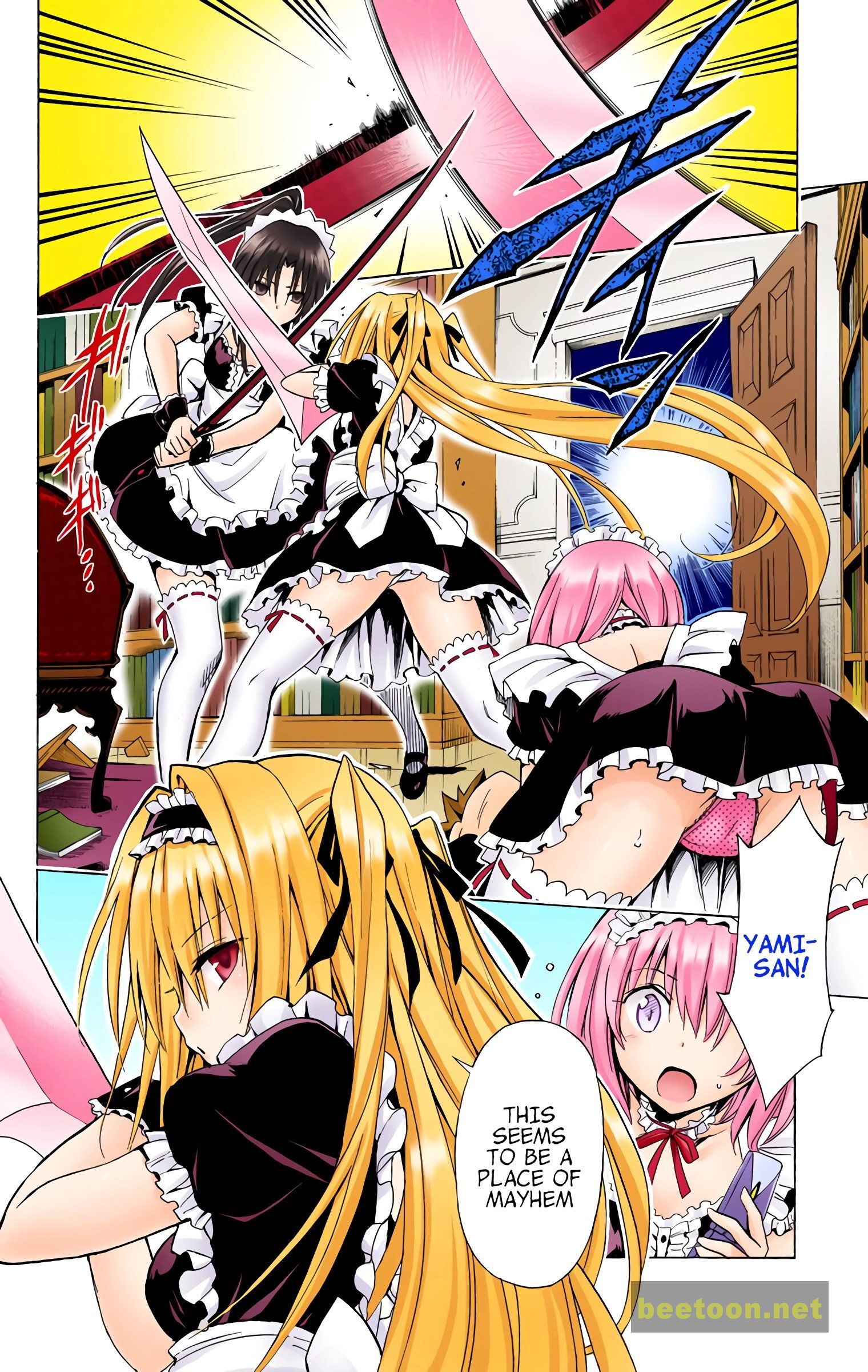 To LOVE-Ru Darkness - Full color Chapter 32 - HolyManga.Net