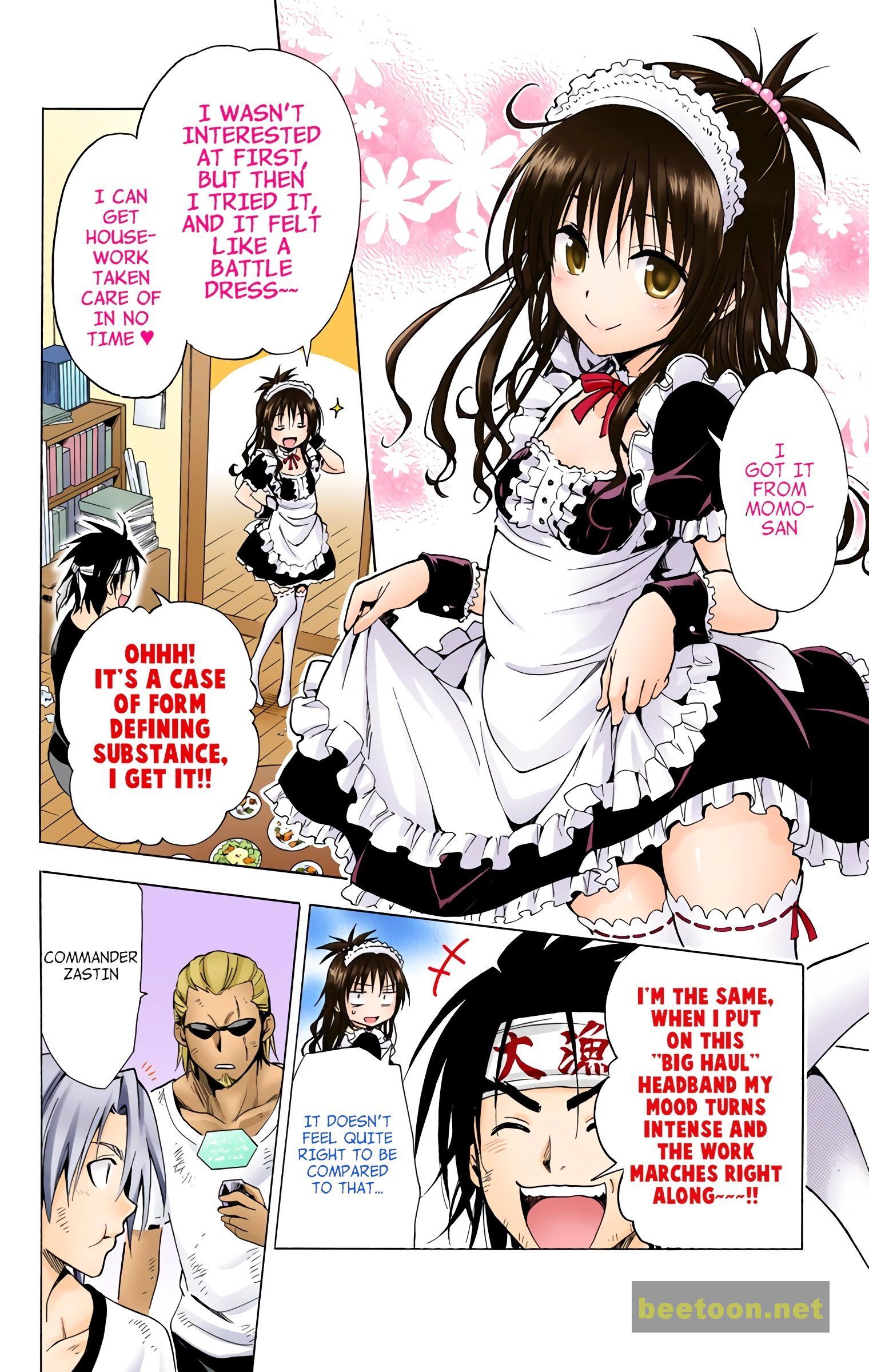To LOVE-Ru Darkness - Full color Chapter 32 - HolyManga.Net