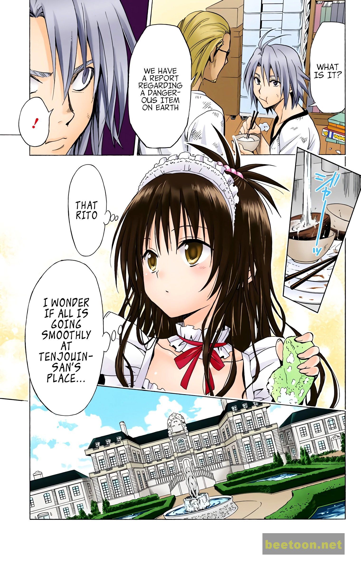 To LOVE-Ru Darkness - Full color Chapter 32 - HolyManga.Net