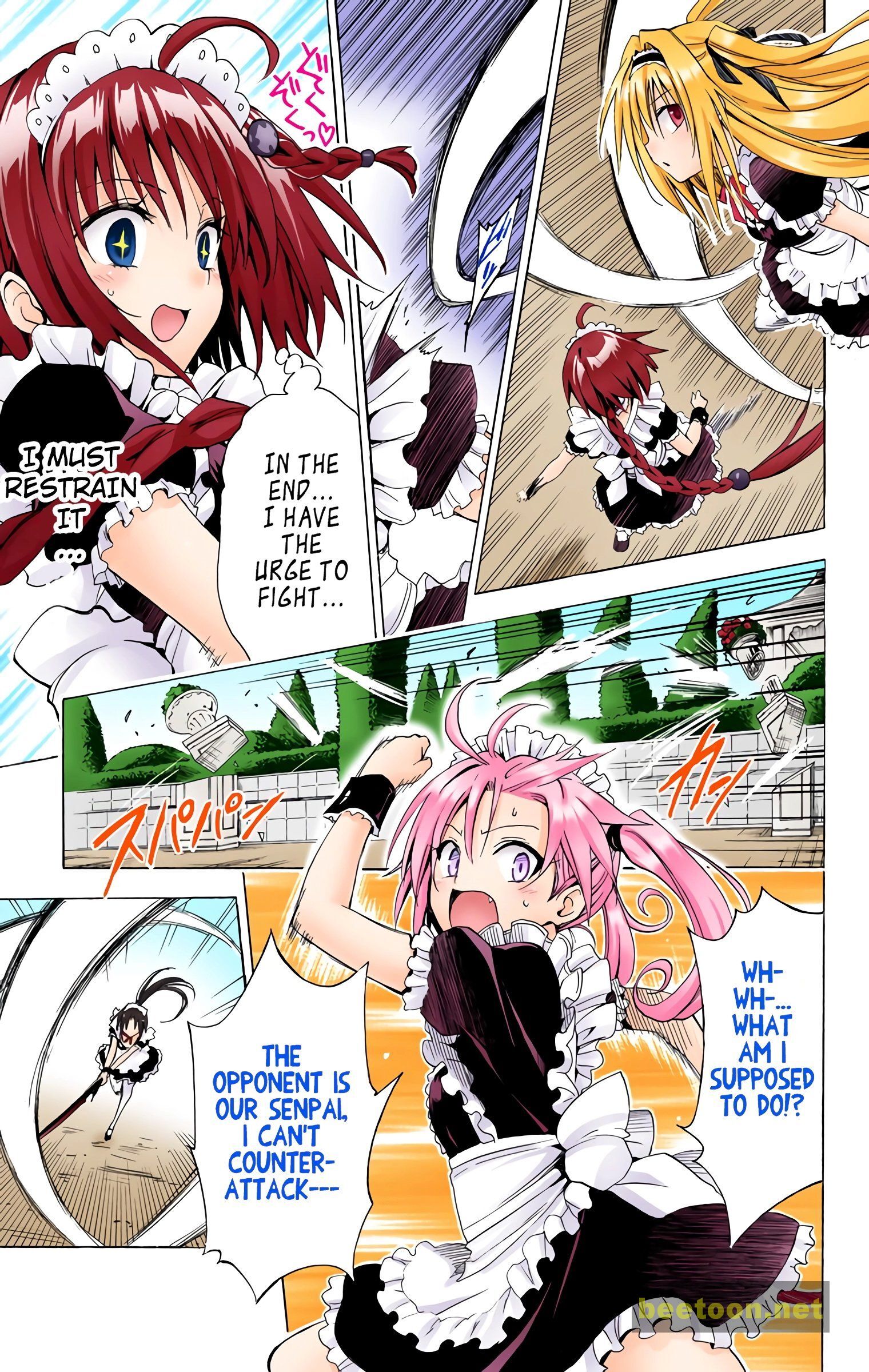 To LOVE-Ru Darkness - Full color Chapter 32 - HolyManga.Net