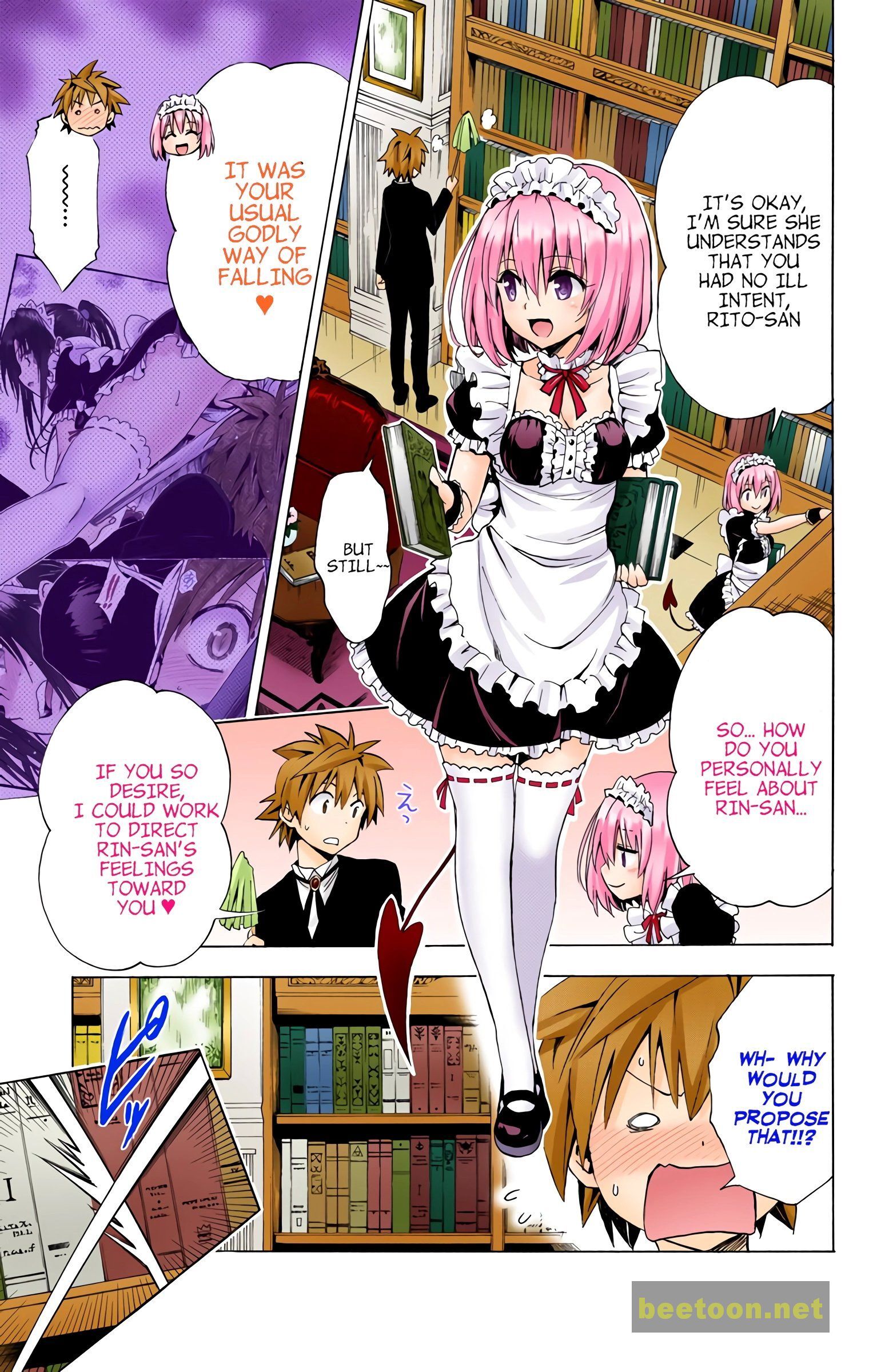 To LOVE-Ru Darkness - Full color Chapter 32 - HolyManga.Net