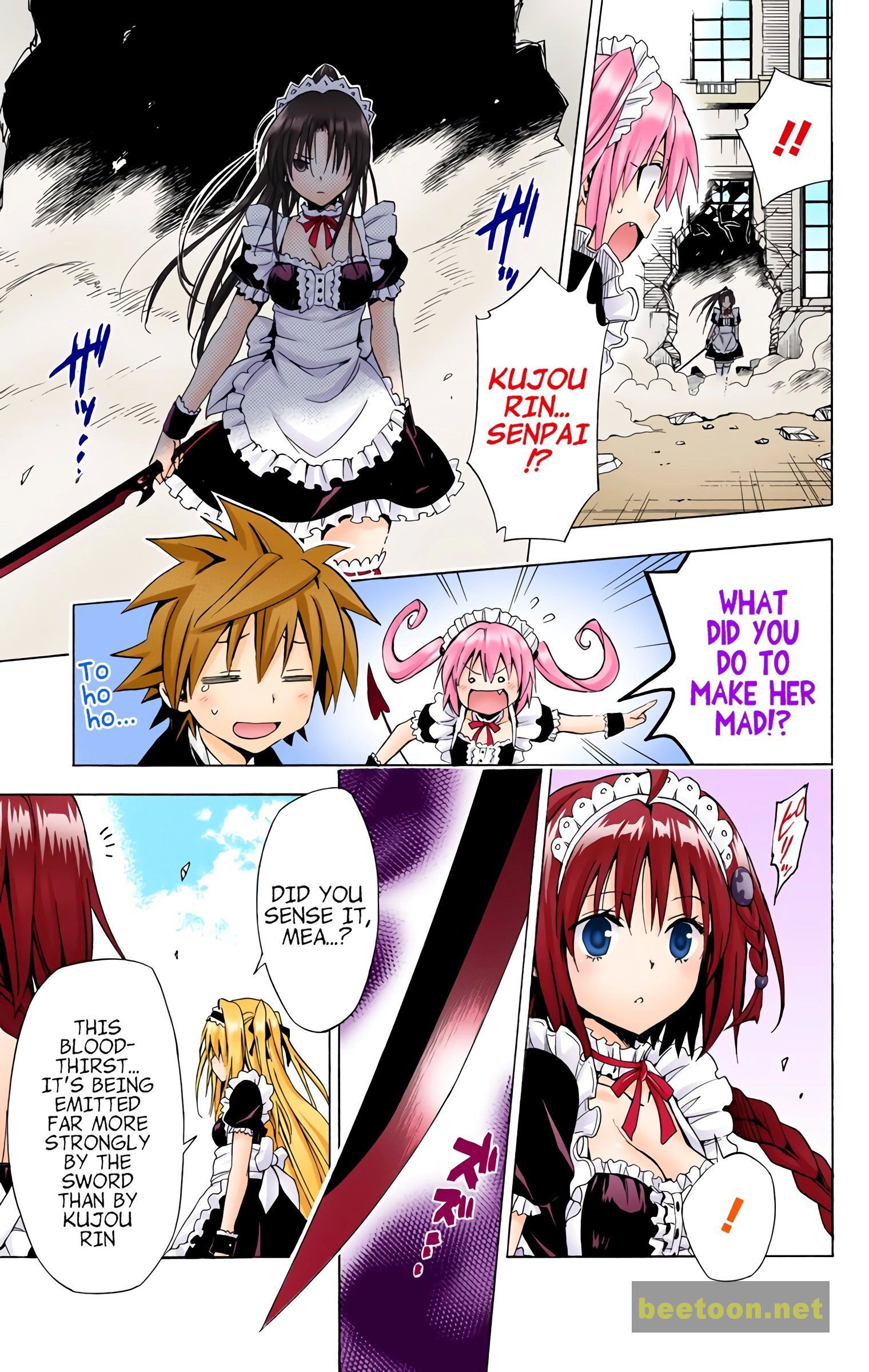 To LOVE-Ru Darkness - Full color Chapter 32 - HolyManga.Net