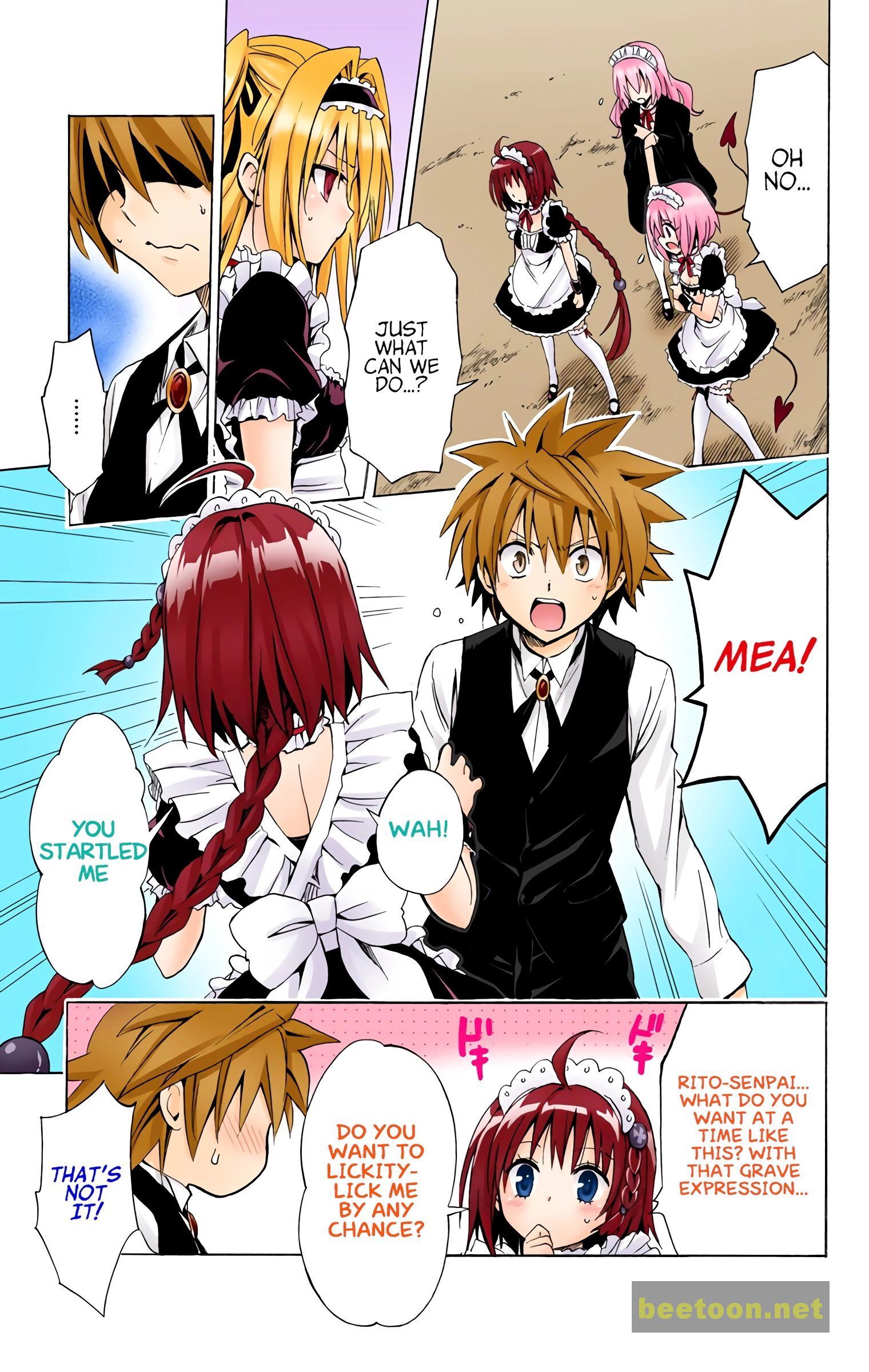 To LOVE-Ru Darkness - Full color Chapter 32 - HolyManga.Net