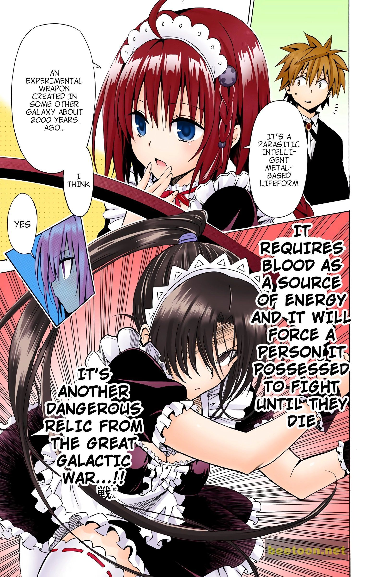 To LOVE-Ru Darkness - Full color Chapter 32 - HolyManga.Net