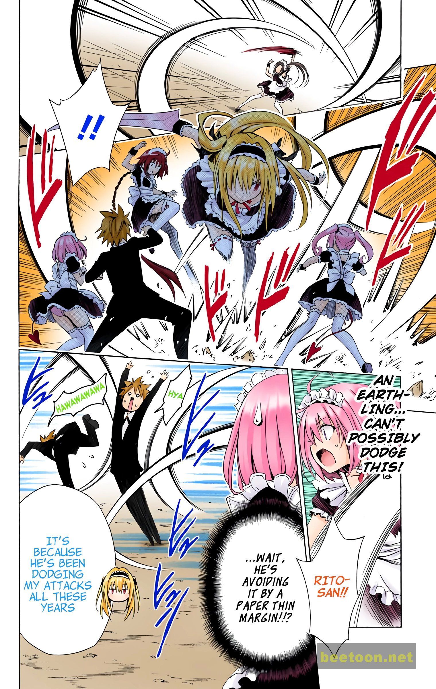 To LOVE-Ru Darkness - Full color Chapter 32 - HolyManga.Net
