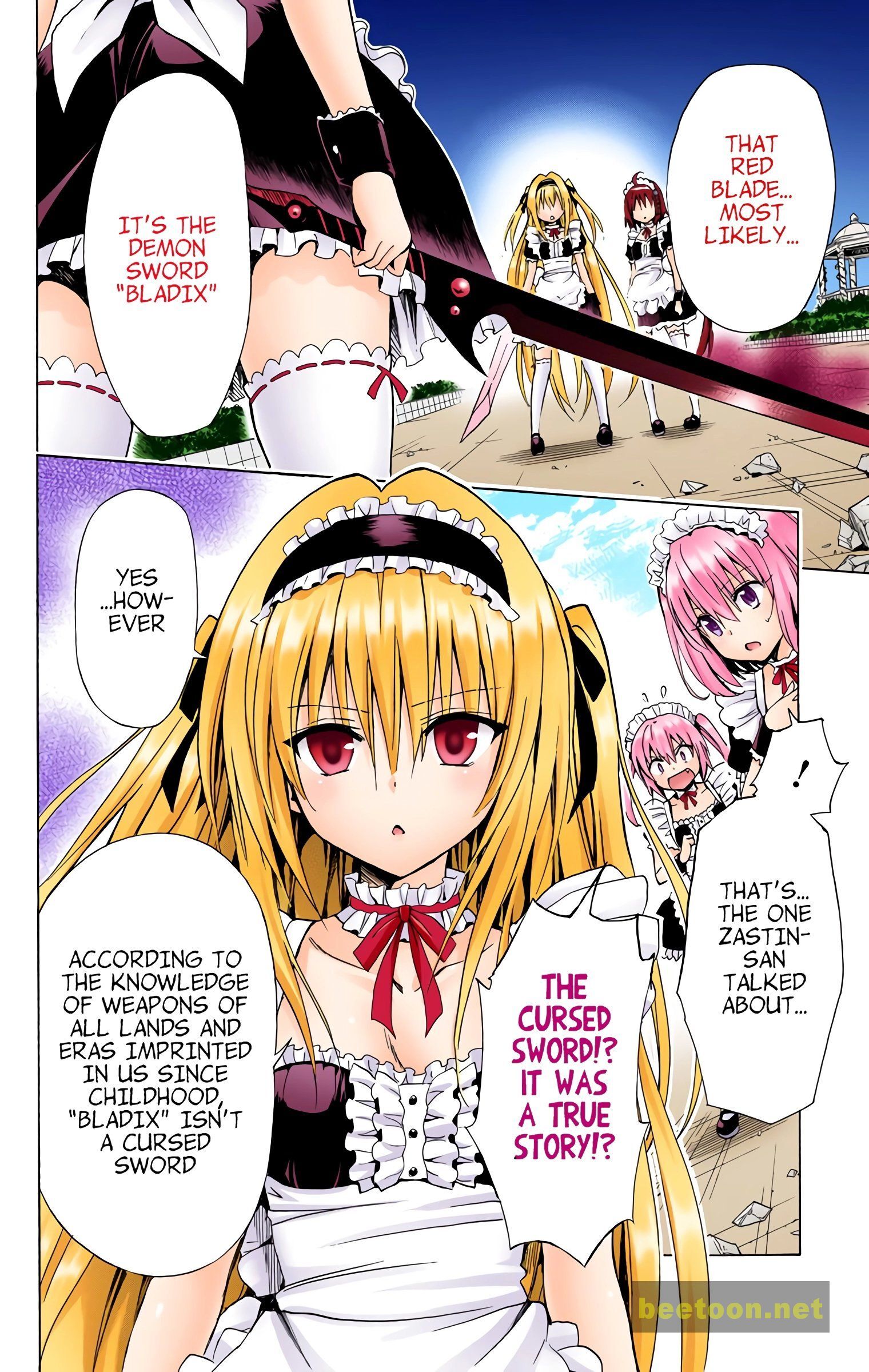 To LOVE-Ru Darkness - Full color Chapter 32 - HolyManga.Net