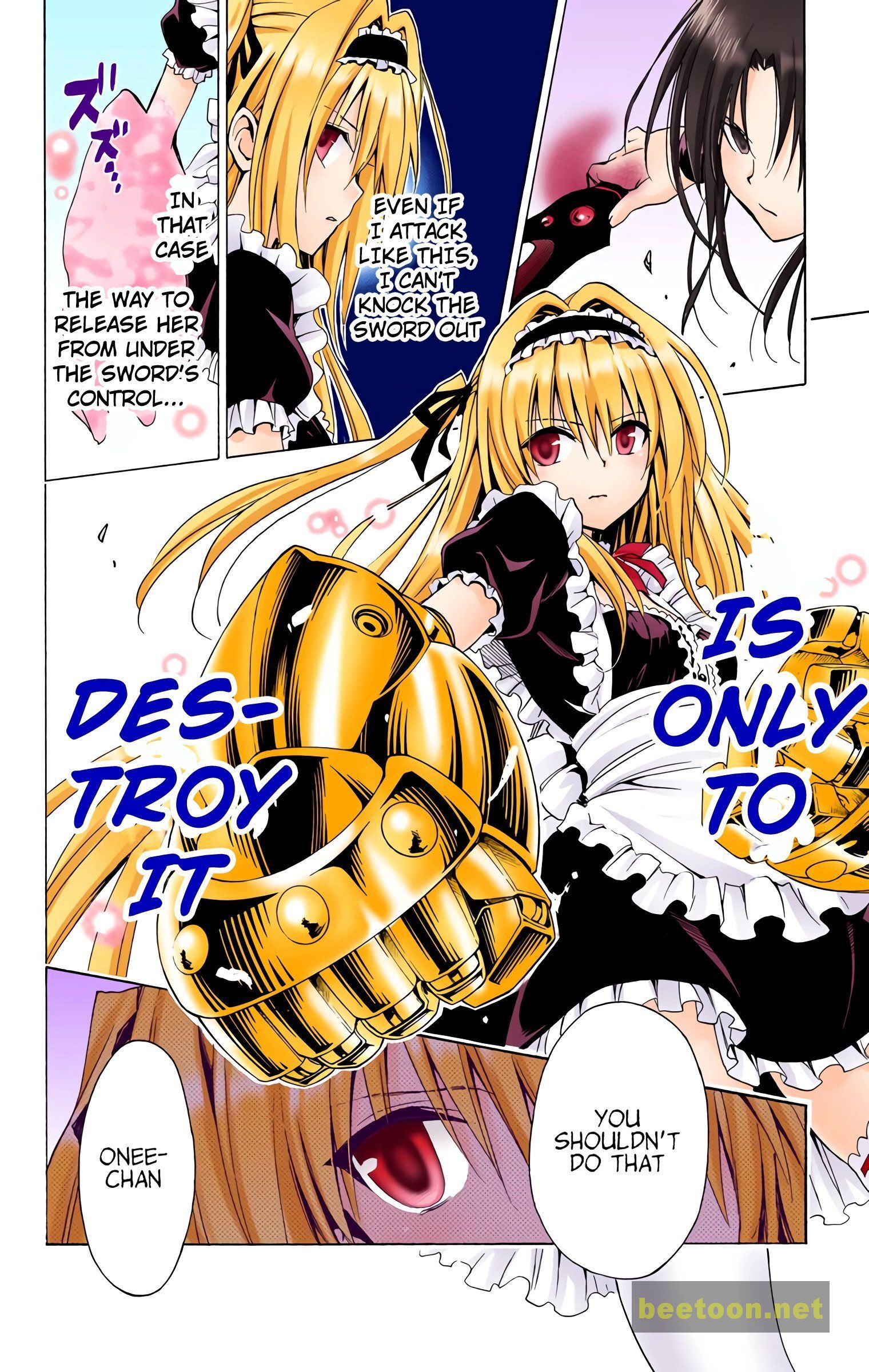To LOVE-Ru Darkness - Full color Chapter 32 - HolyManga.Net