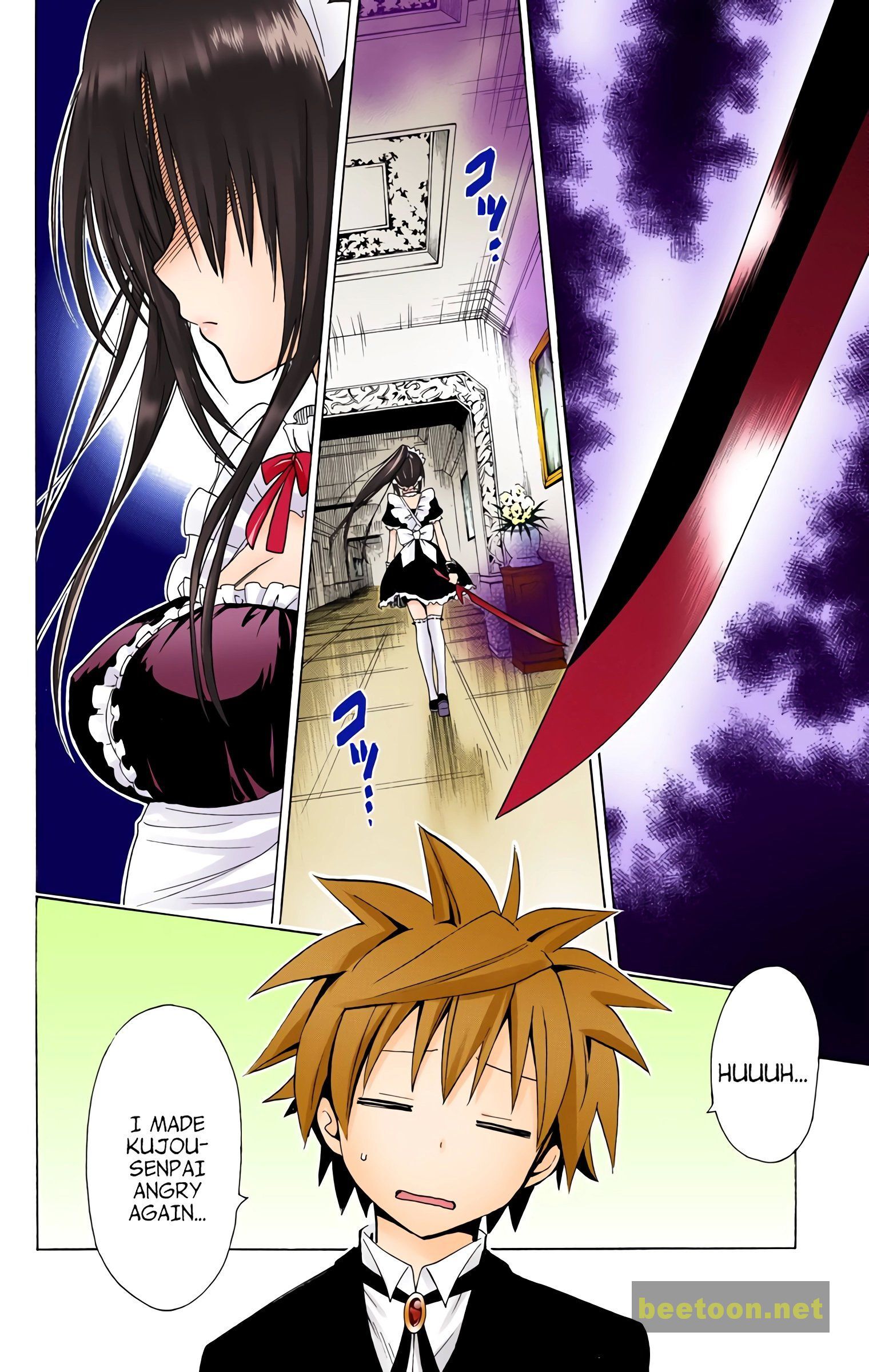 To LOVE-Ru Darkness - Full color Chapter 32 - HolyManga.Net