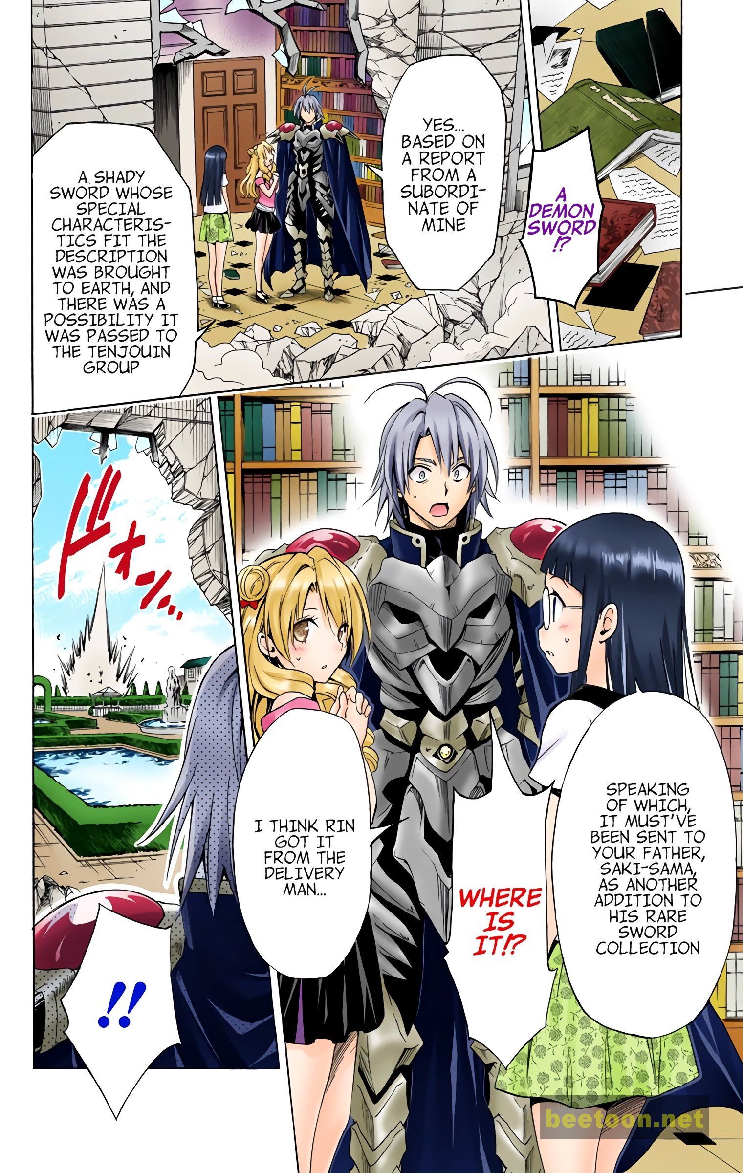To LOVE-Ru Darkness - Full color Chapter 32 - HolyManga.Net