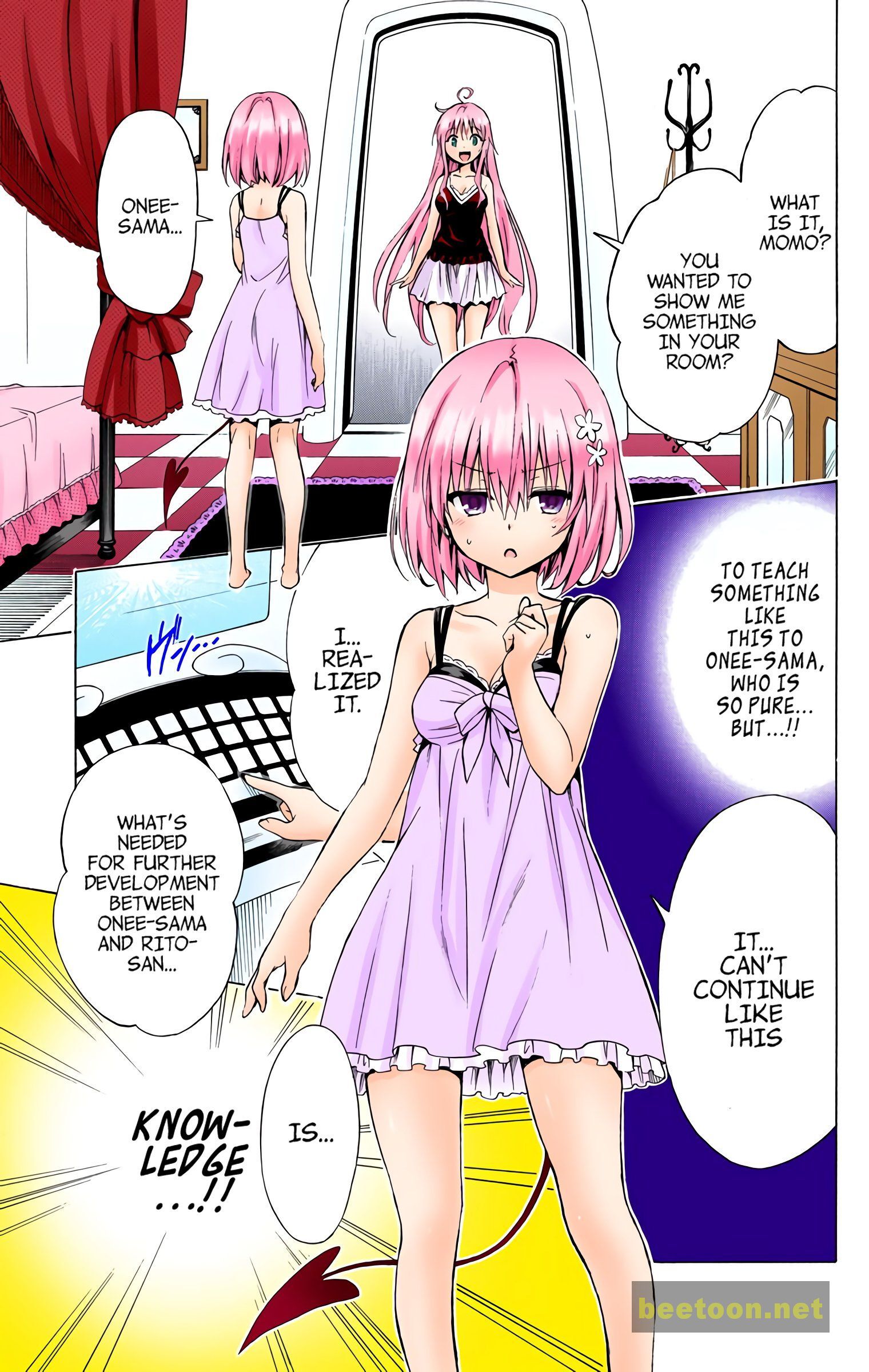 To LOVE-Ru Darkness - Full color Chapter 34 - HolyManga.Net