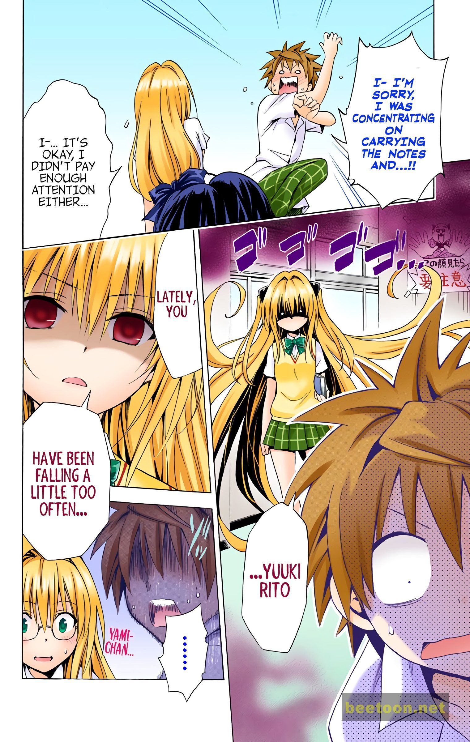 To LOVE-Ru Darkness - Full color Chapter 34 - HolyManga.Net