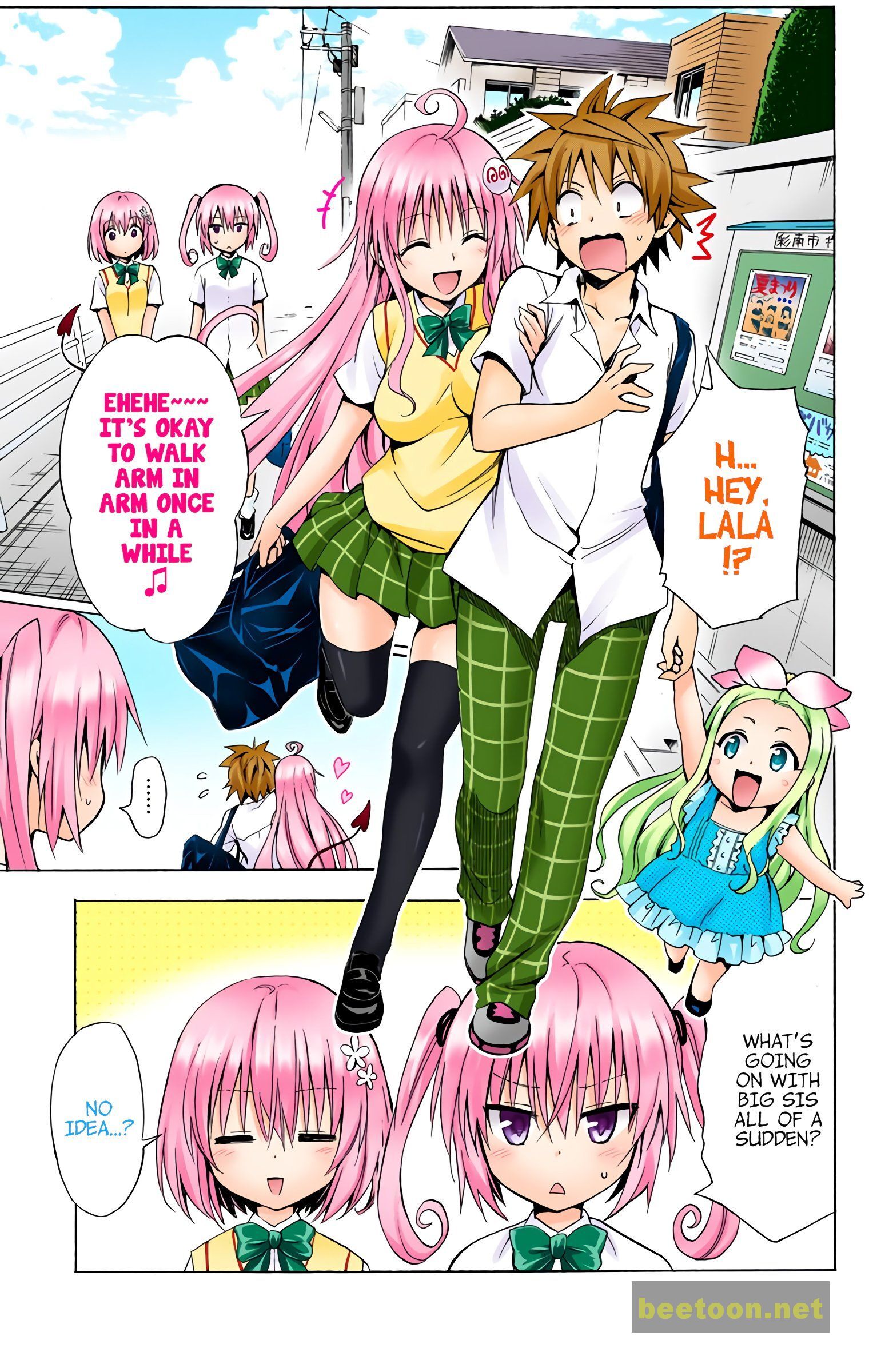 To LOVE-Ru Darkness - Full color Chapter 34 - HolyManga.Net
