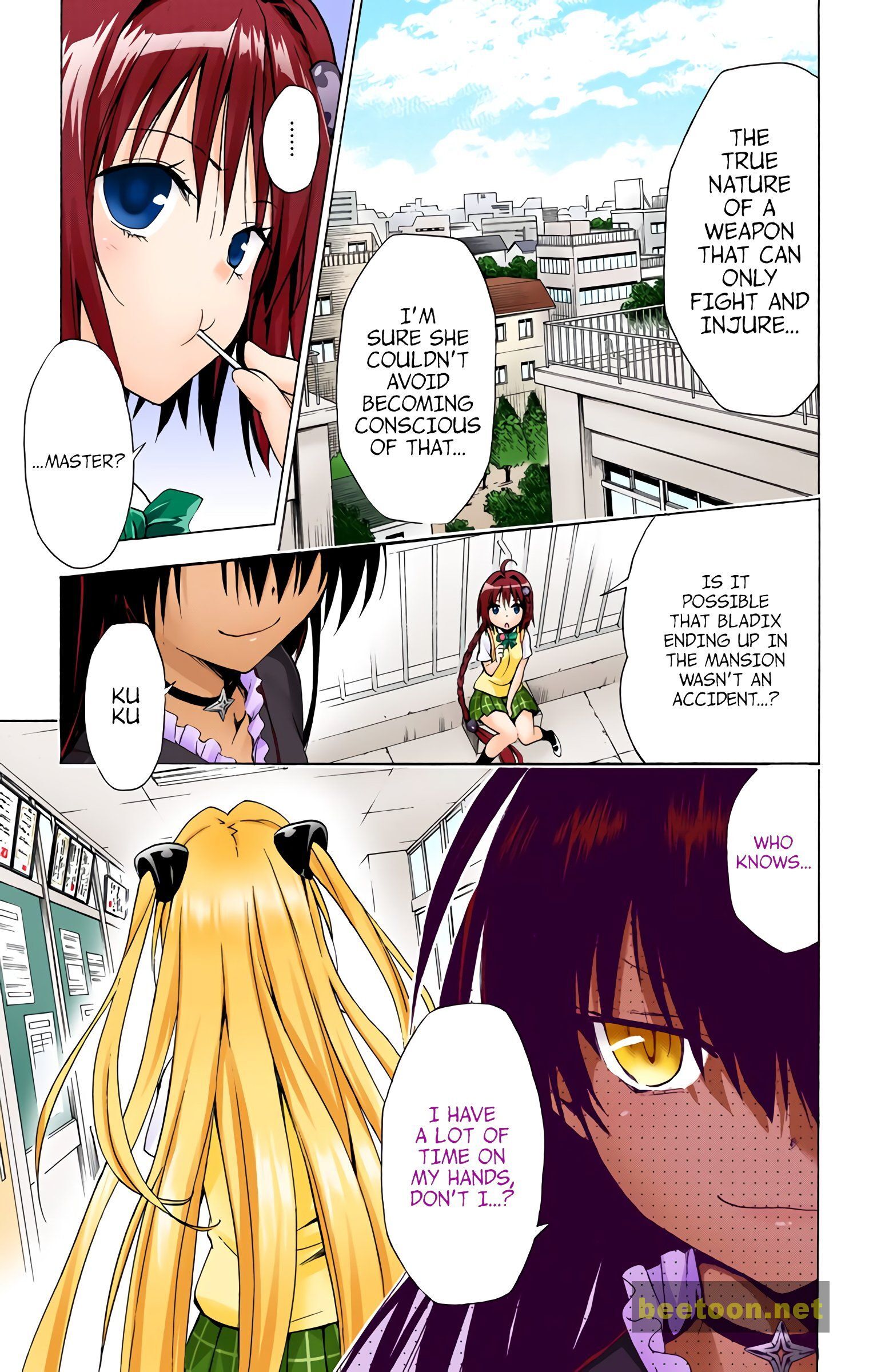 To LOVE-Ru Darkness - Full color Chapter 34 - HolyManga.Net