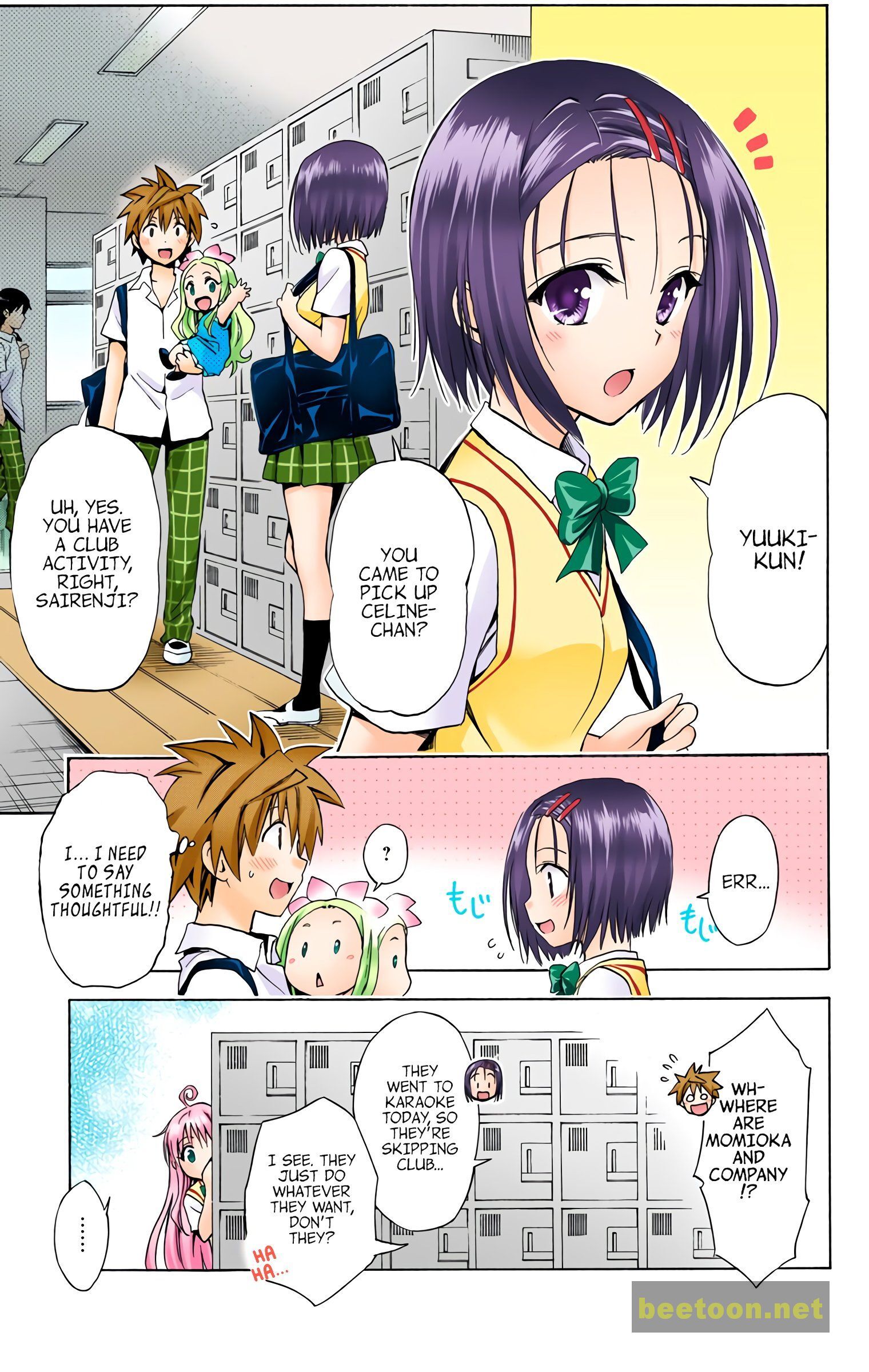 To LOVE-Ru Darkness - Full color Chapter 34 - HolyManga.Net
