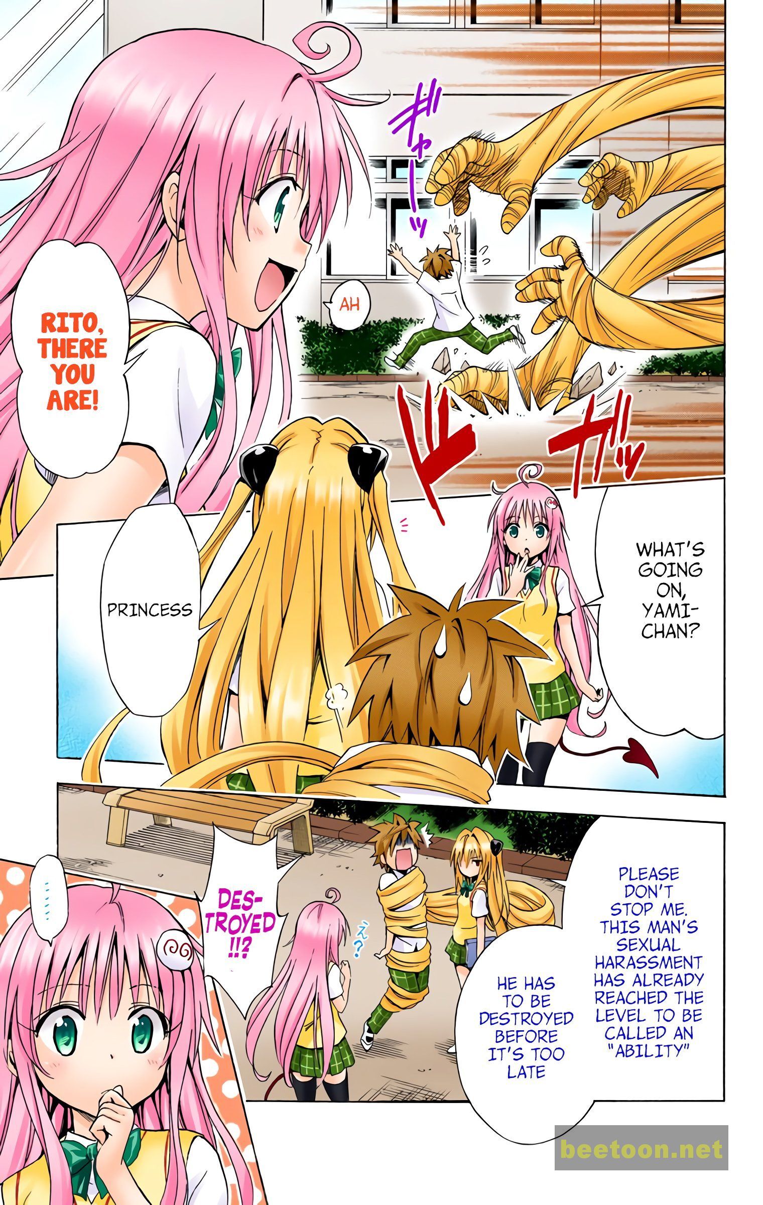 To LOVE-Ru Darkness - Full color Chapter 34 - HolyManga.Net