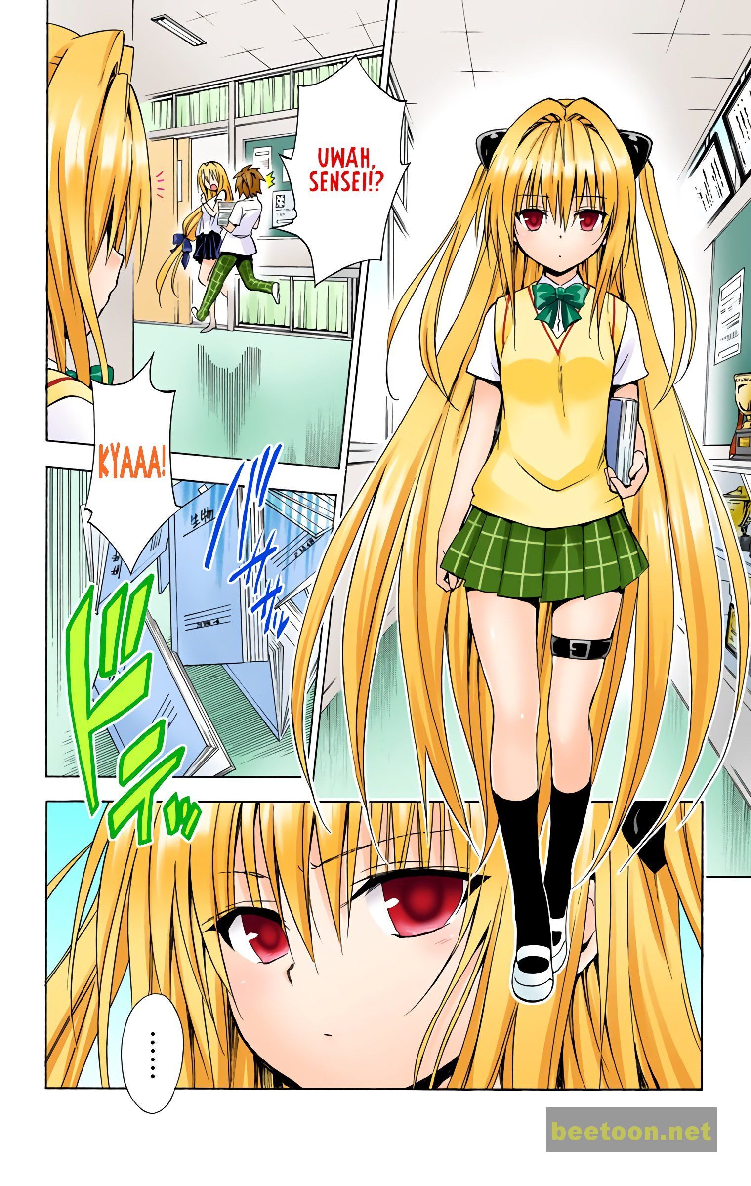 To LOVE-Ru Darkness - Full color Chapter 34 - HolyManga.Net