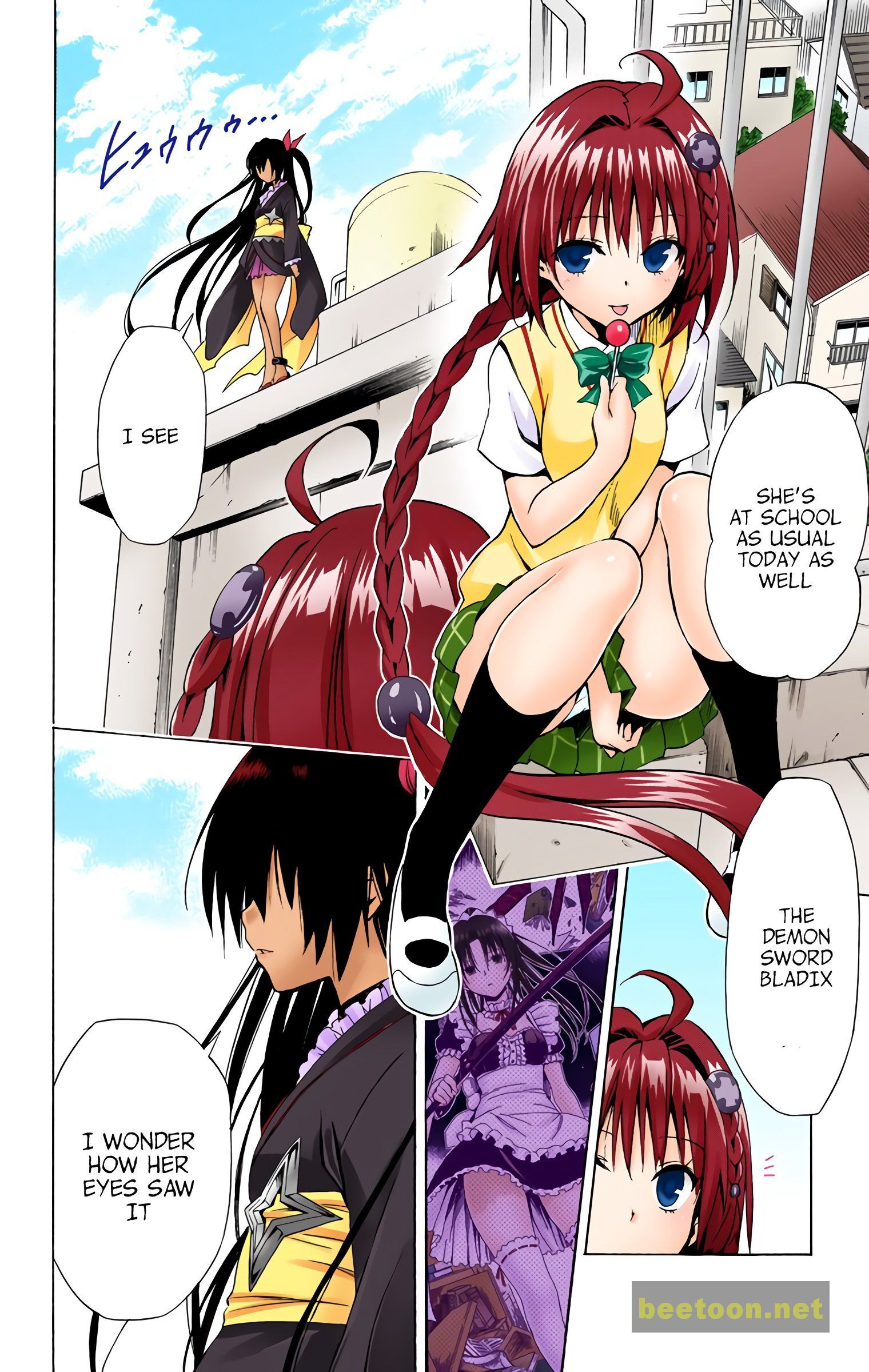 To LOVE-Ru Darkness - Full color Chapter 34 - HolyManga.Net