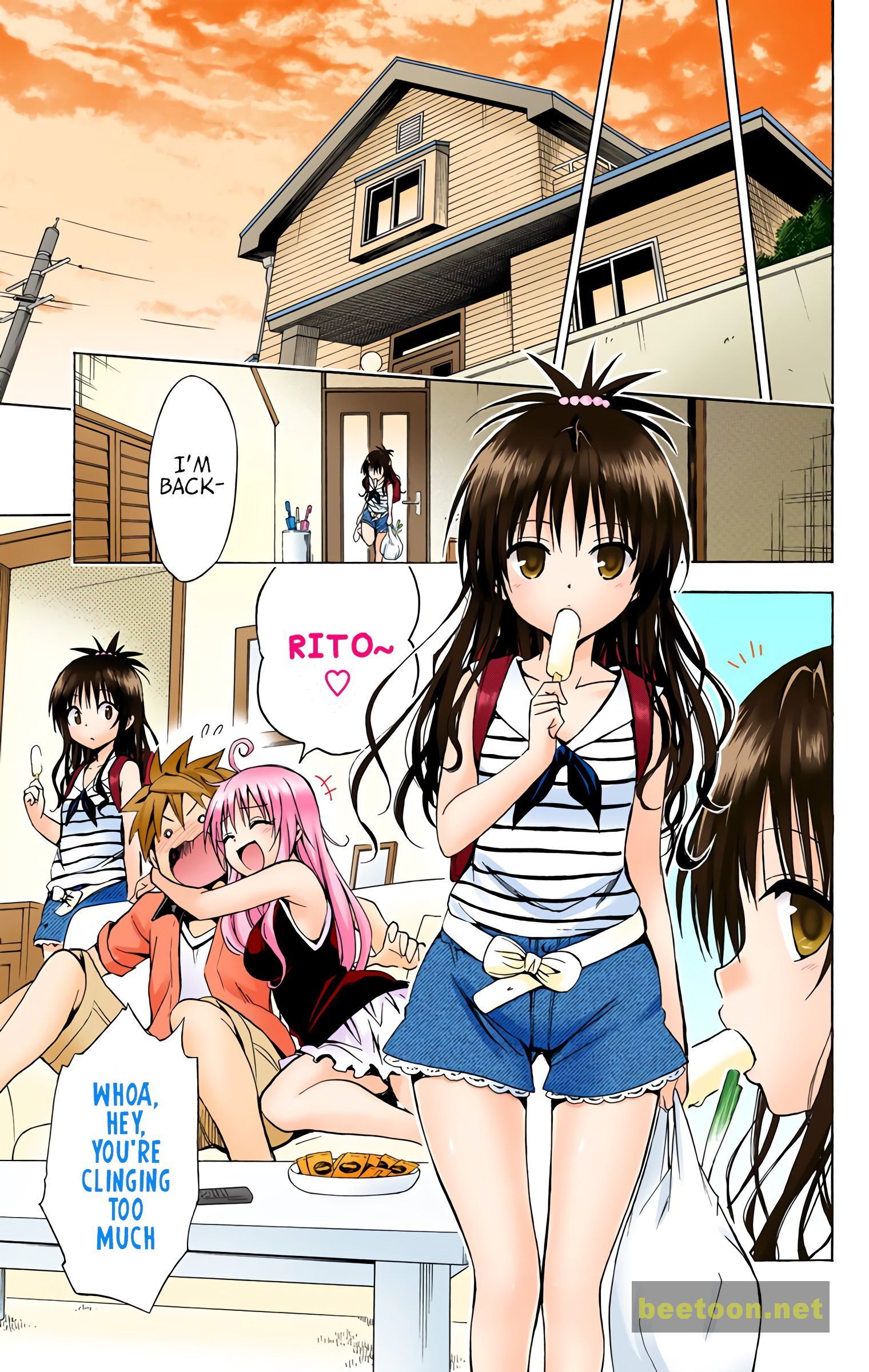 To LOVE-Ru Darkness - Full color Chapter 34 - HolyManga.Net