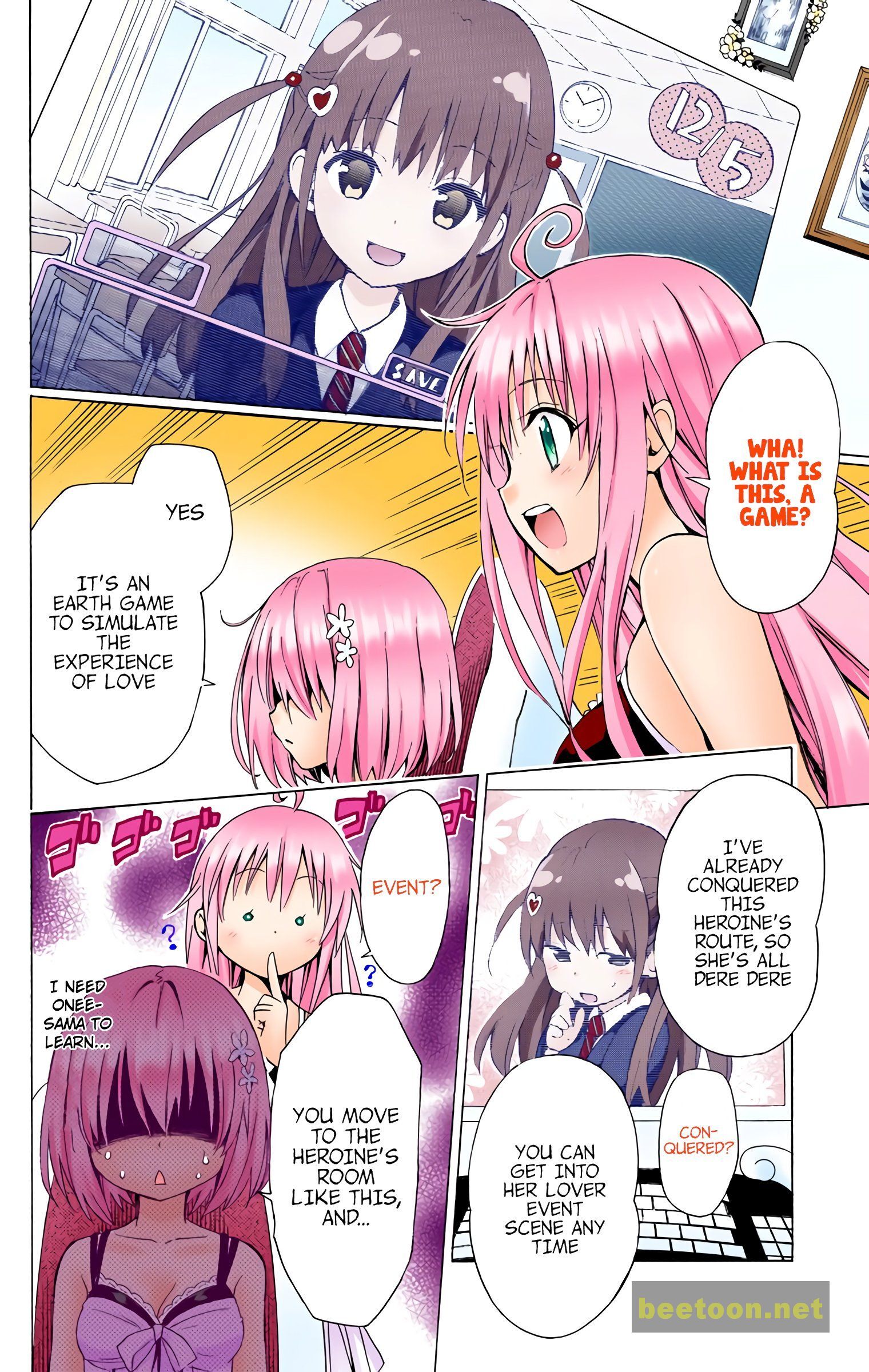To LOVE-Ru Darkness - Full color Chapter 34 - HolyManga.Net