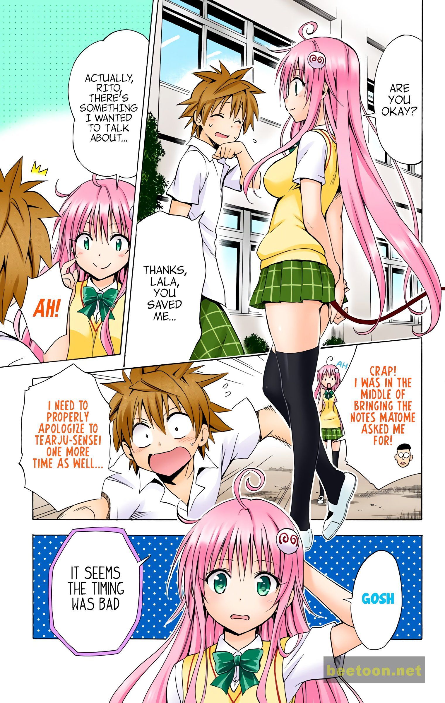 To LOVE-Ru Darkness - Full color Chapter 34 - HolyManga.Net