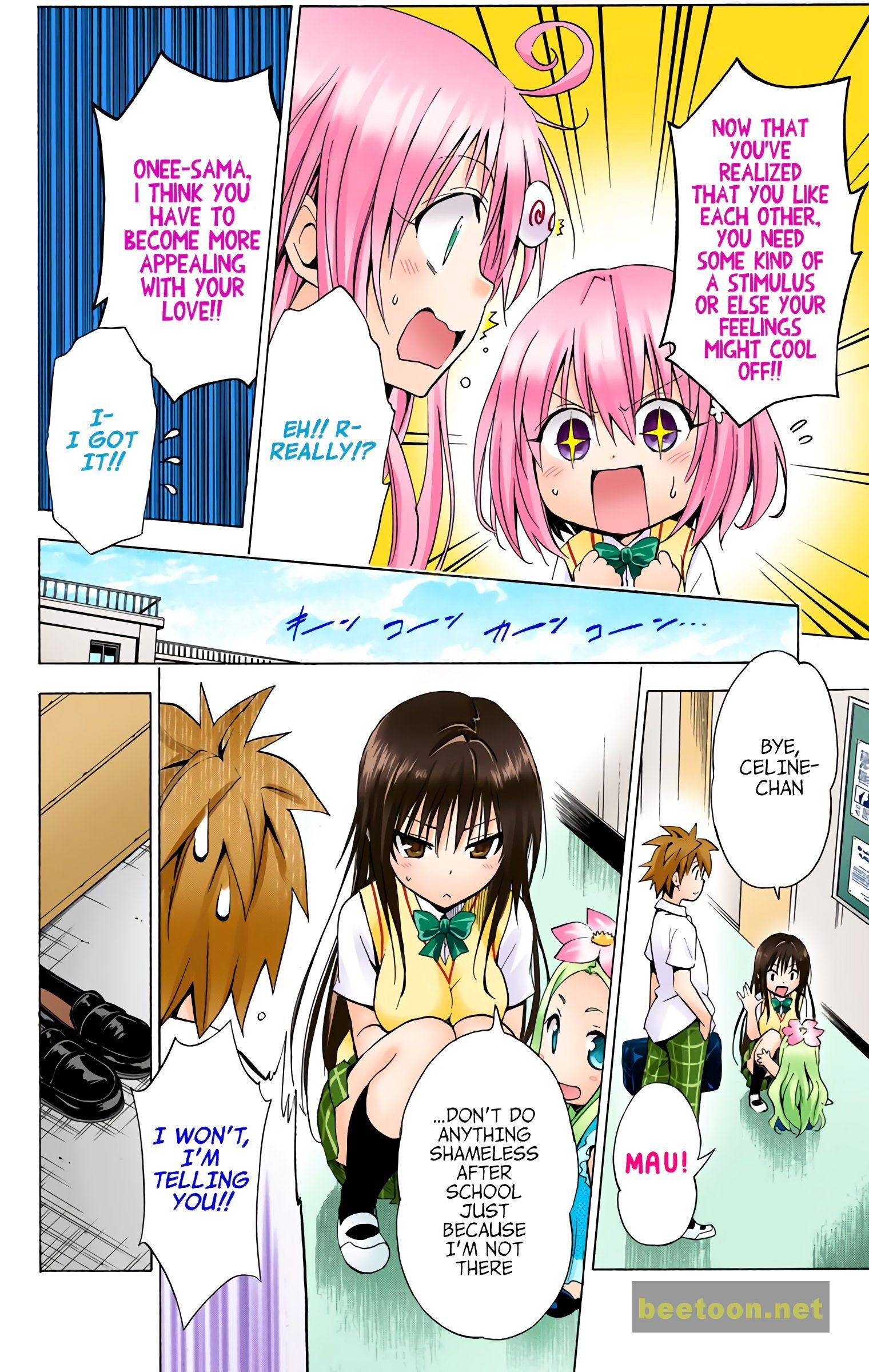 To LOVE-Ru Darkness - Full color Chapter 34 - HolyManga.Net