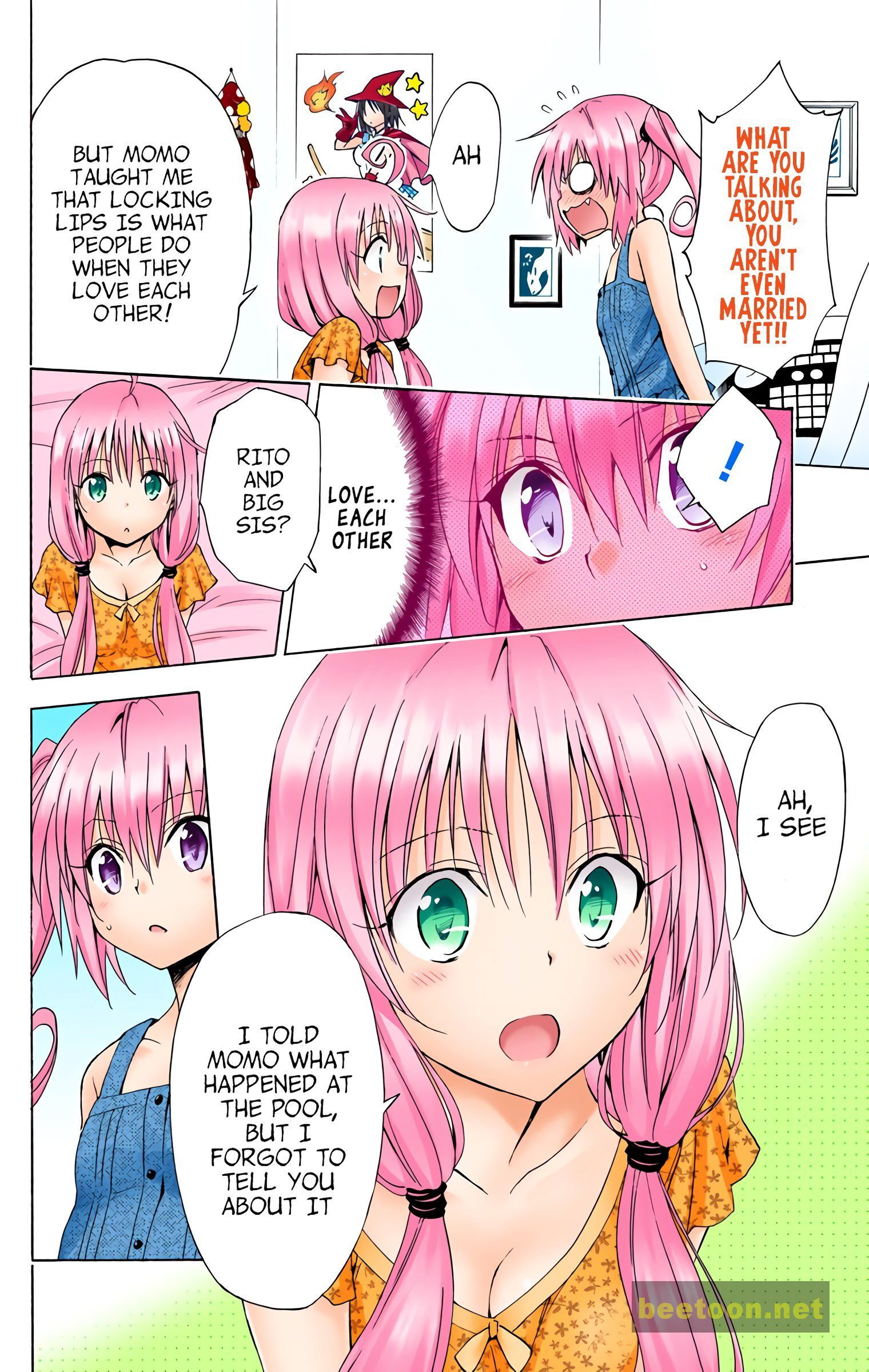 To LOVE-Ru Darkness - Full color Chapter 35 - HolyManga.Net