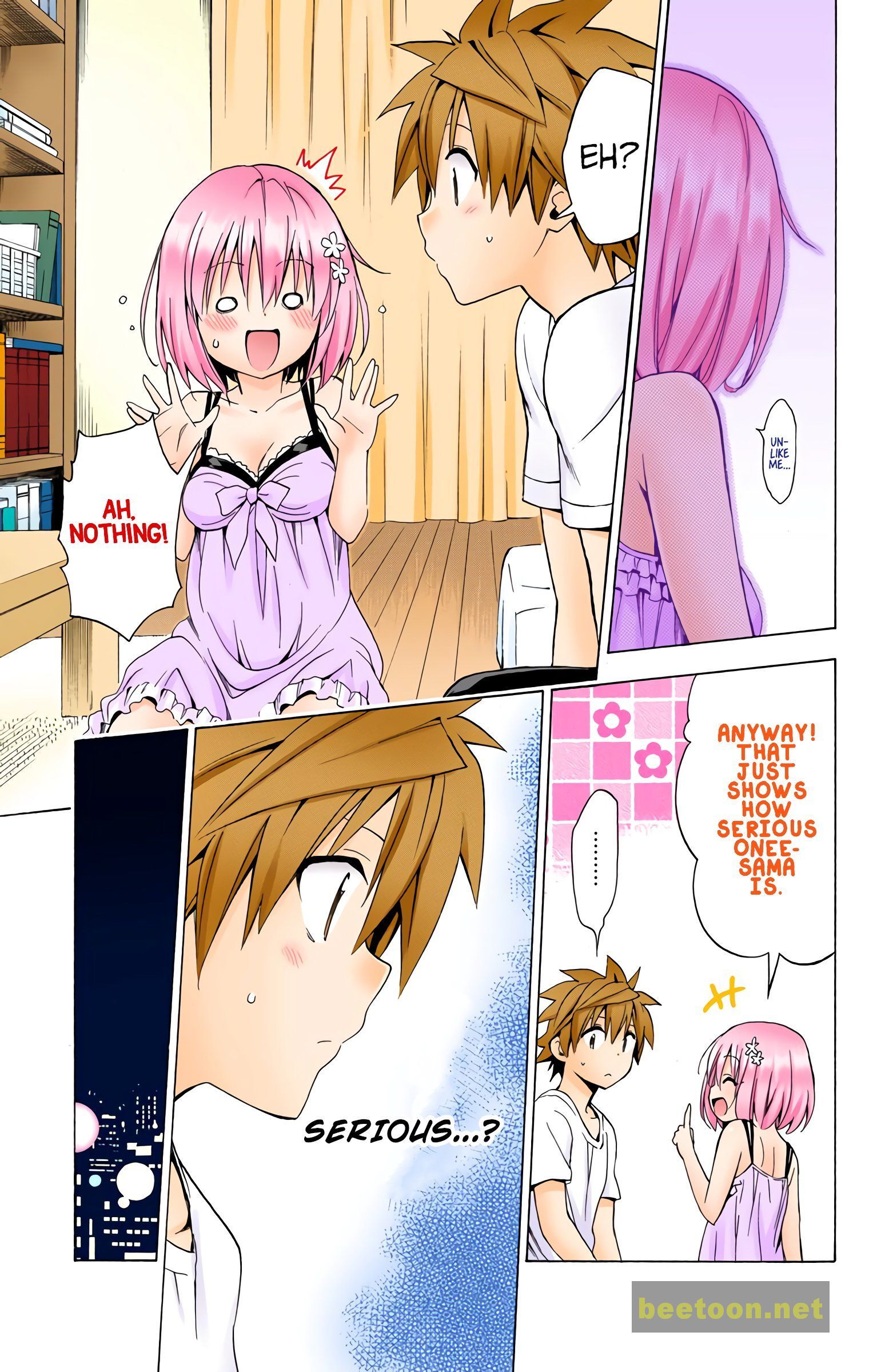 To LOVE-Ru Darkness - Full color Chapter 35 - HolyManga.Net