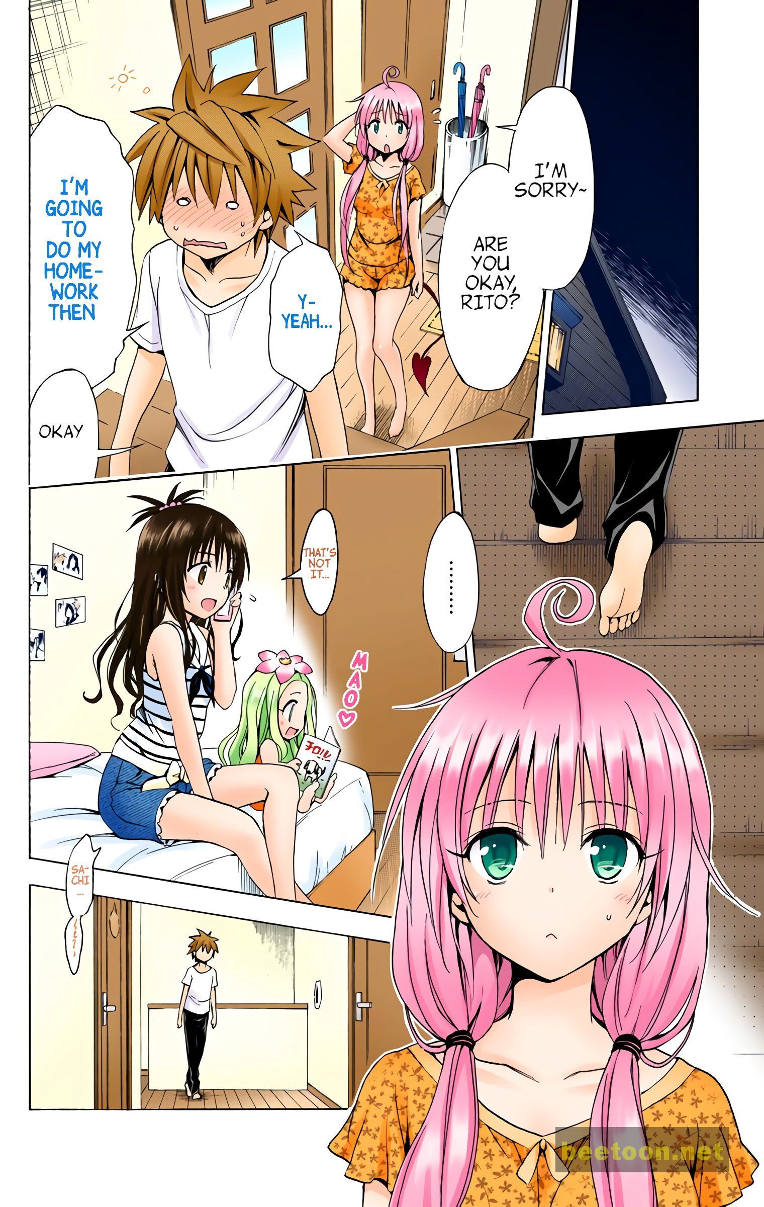 To LOVE-Ru Darkness - Full color Chapter 35 - HolyManga.Net