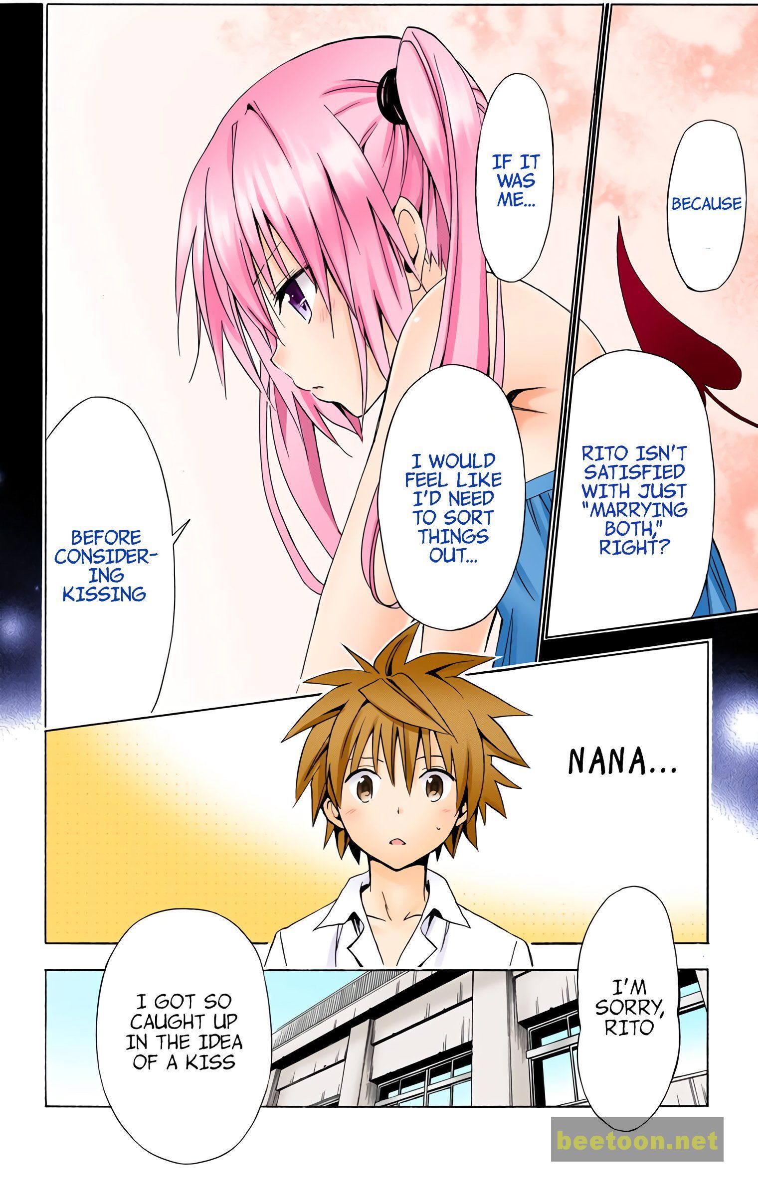 To LOVE-Ru Darkness - Full color Chapter 35 - HolyManga.Net