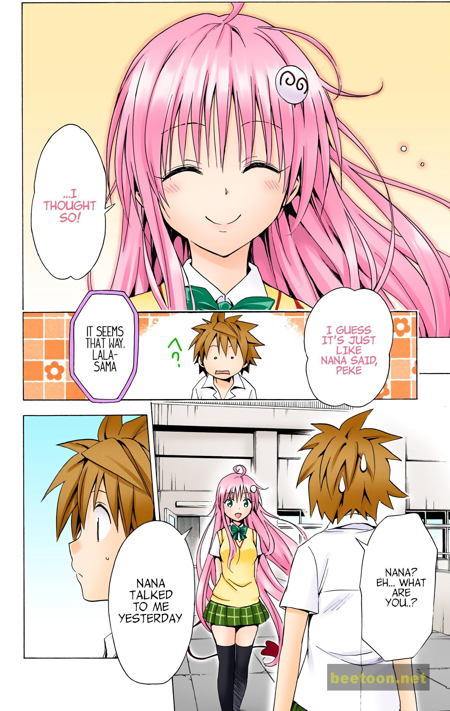 To LOVE-Ru Darkness - Full color Chapter 35 - HolyManga.Net