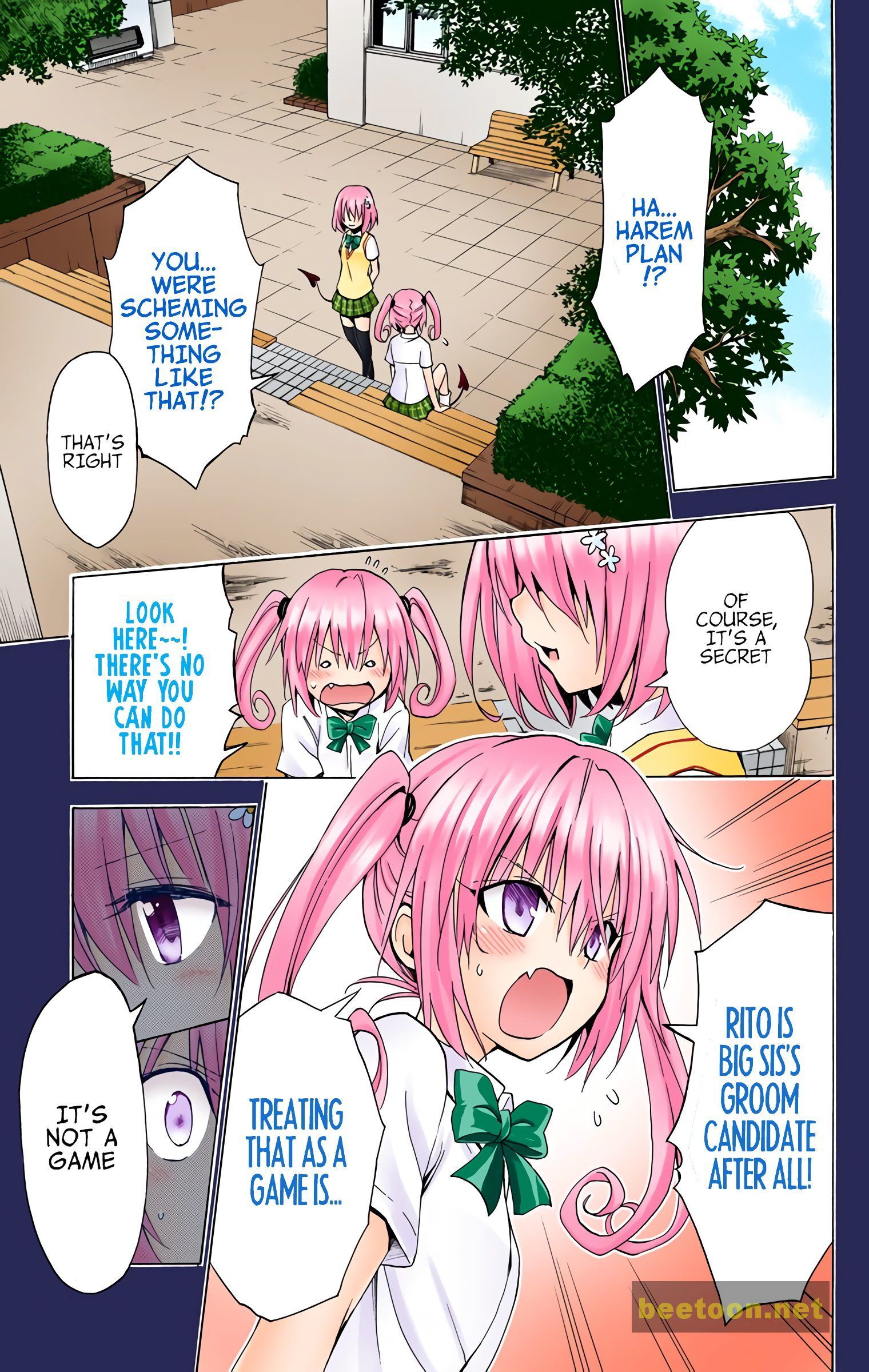 To LOVE-Ru Darkness - Full color Chapter 36 - HolyManga.Net