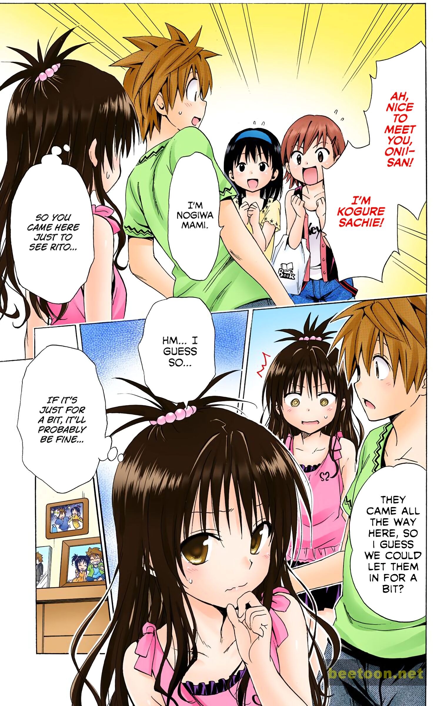 To LOVE-Ru Darkness - Full color Chapter 36 - HolyManga.Net