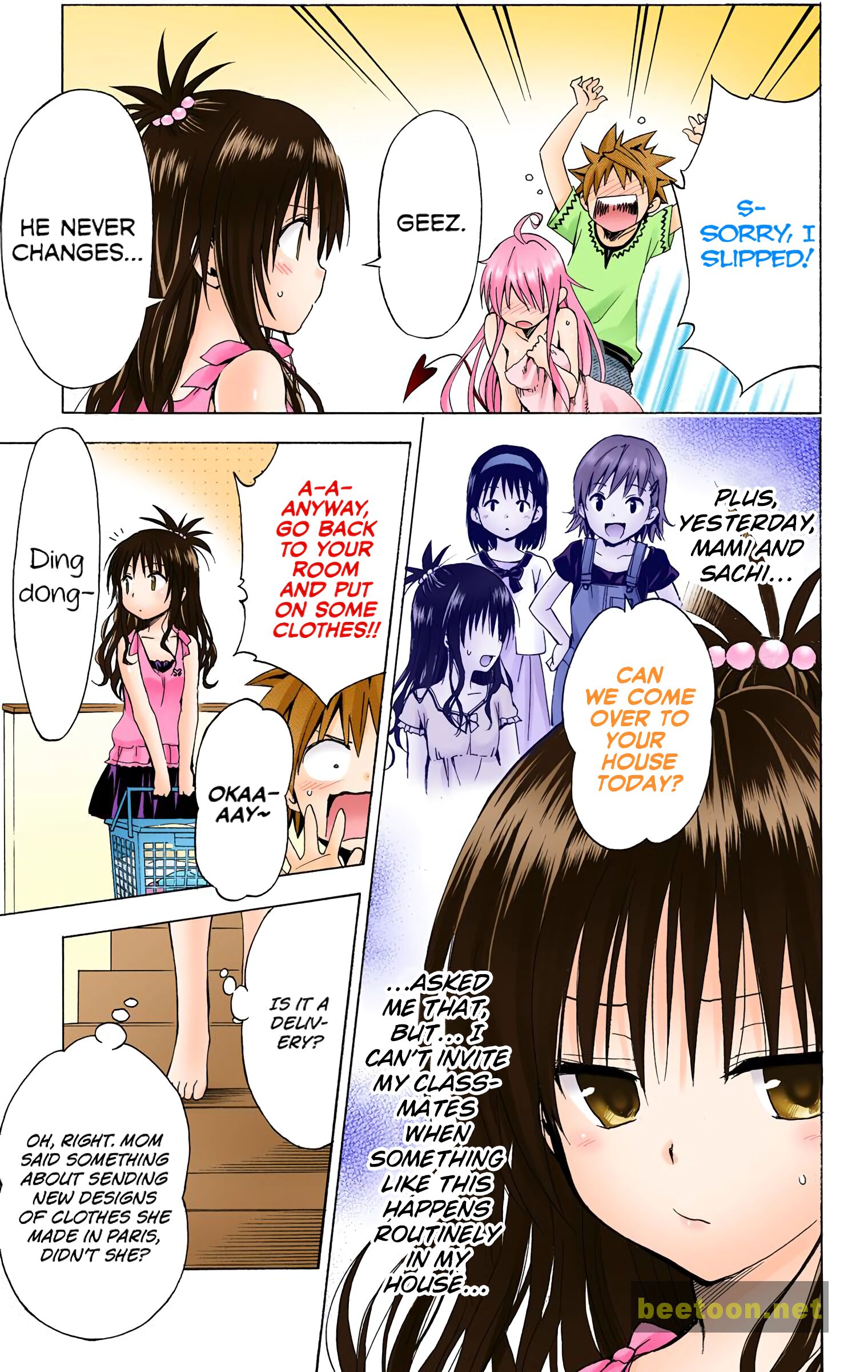 To LOVE-Ru Darkness - Full color Chapter 36 - HolyManga.Net