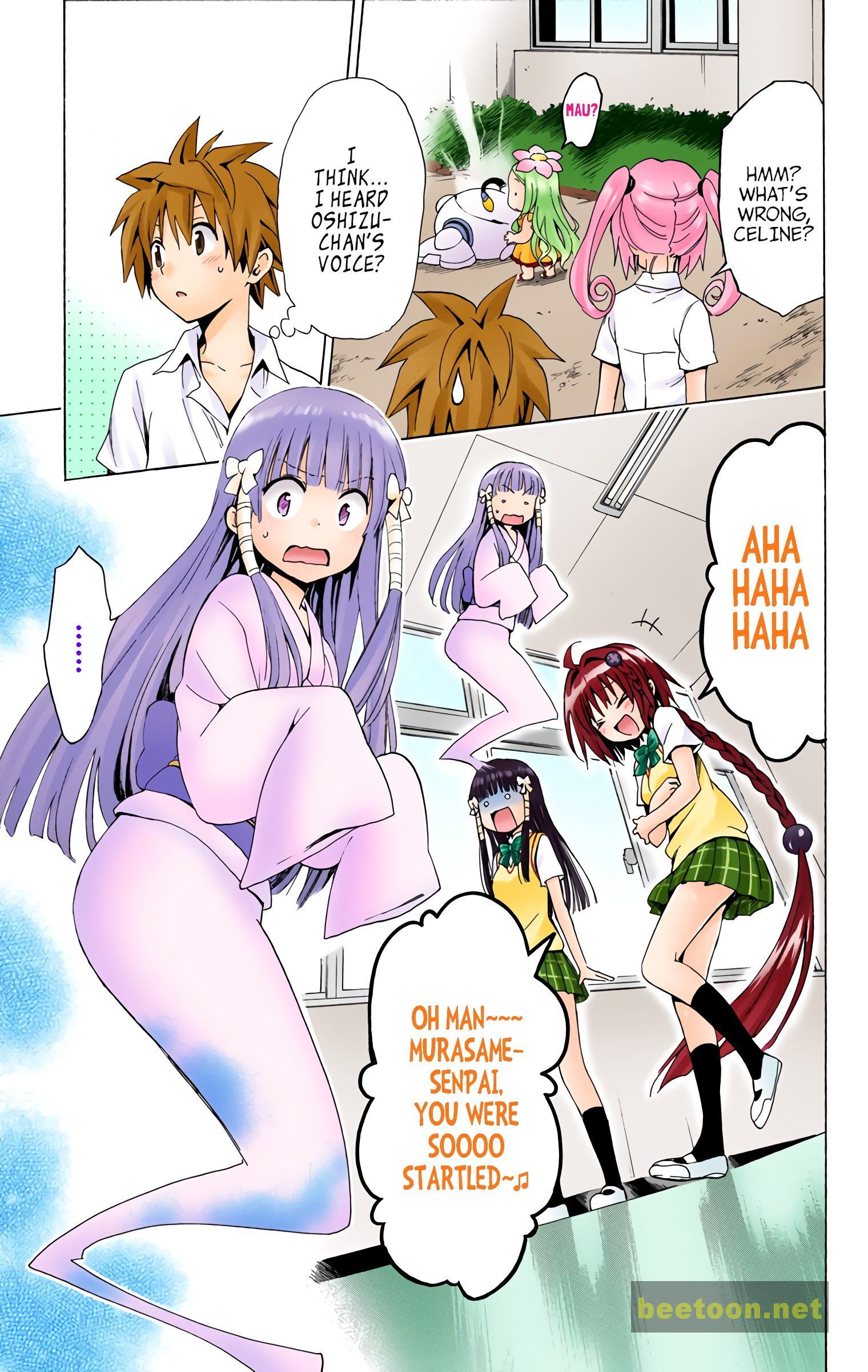 To LOVE-Ru Darkness - Full color Chapter 36 - HolyManga.Net