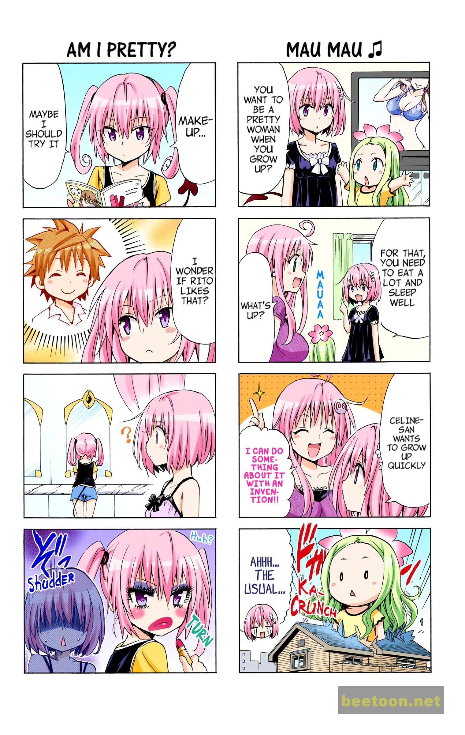 To LOVE-Ru Darkness - Full color Chapter 36 - HolyManga.Net