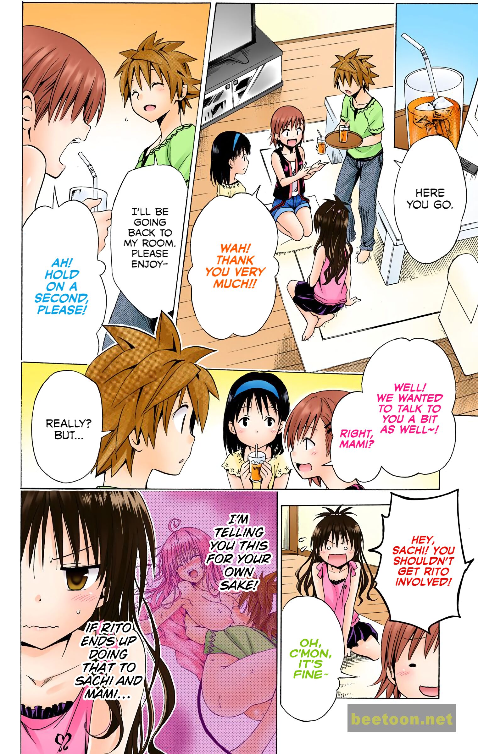 To LOVE-Ru Darkness - Full color Chapter 36 - HolyManga.Net